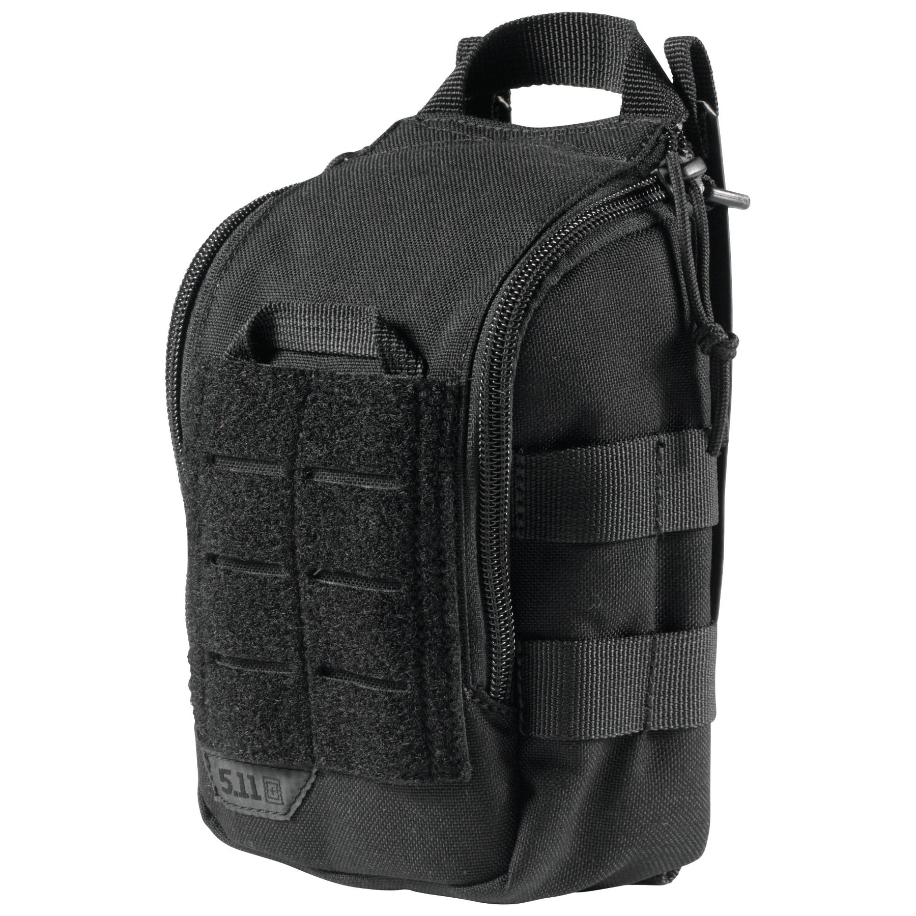 tasca primo soccorso UCR IFAK di 5.11 Tactical nera - vista chiusa diagionale