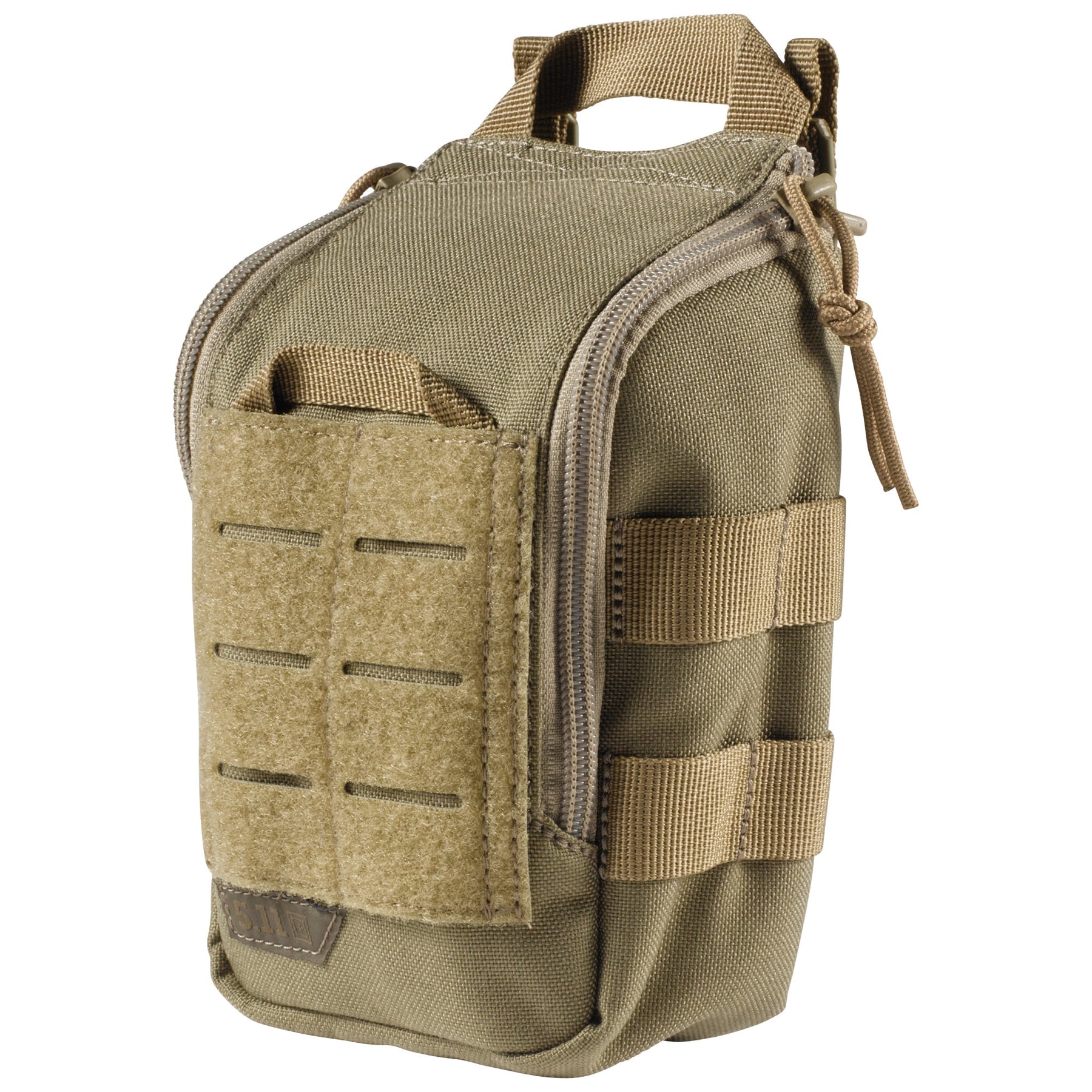 tasca primo soccorso UCR IFAK di 5.11 Tactical sandstone - vista inclinata