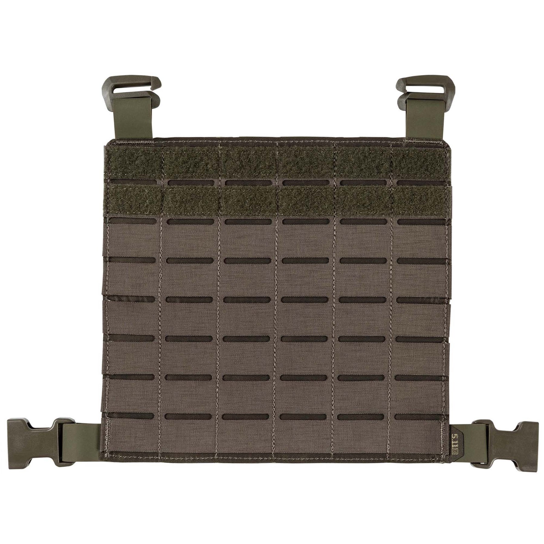 56432 - pannello per zaini AMP di 5.11 Gear Set modello laser cut molle colore ranger green vista frontale