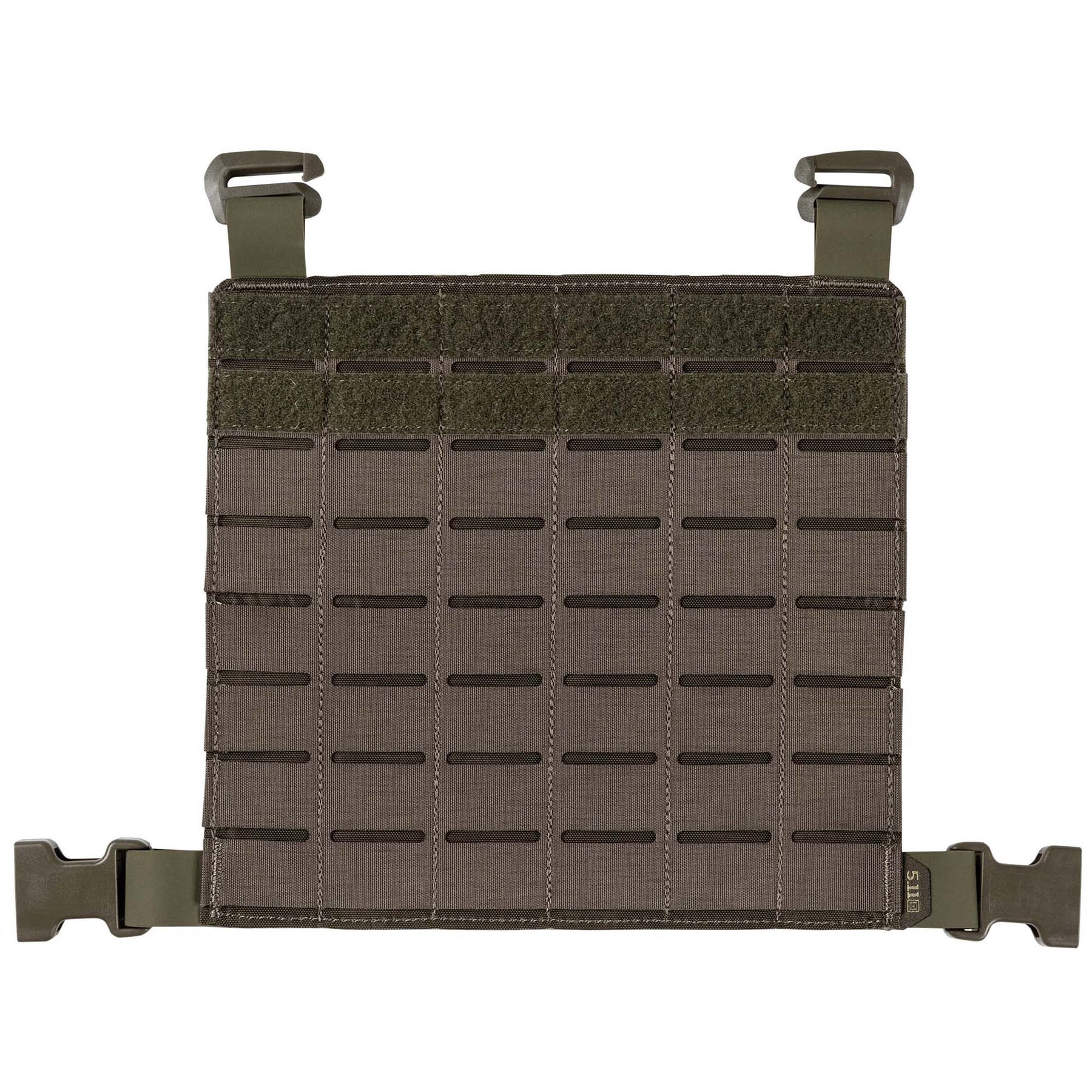 56432 - pannello per zaini AMP di 5.11 Gear Set modello laser cut molle colore ranger green vista frontale