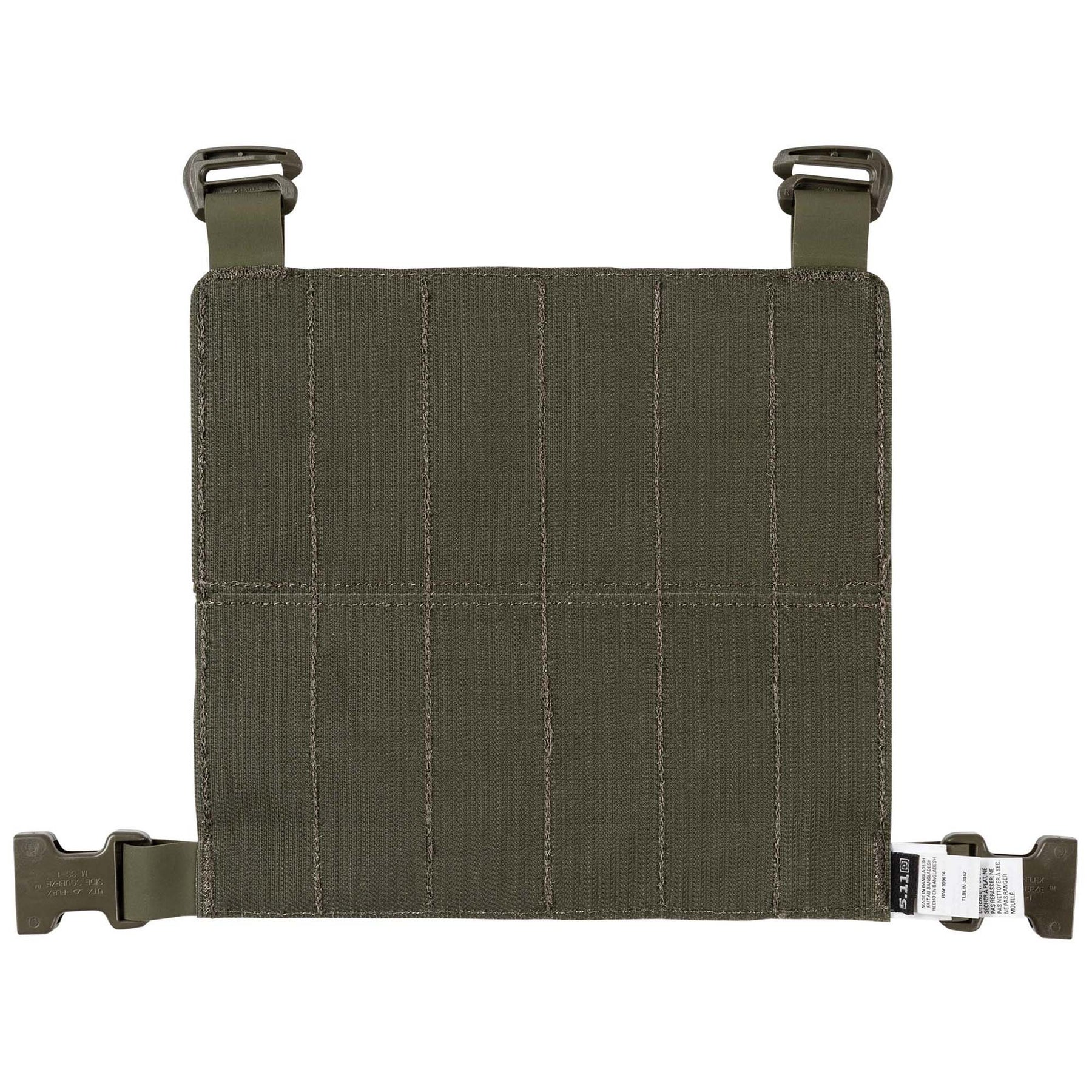 56432 - pannello per zaini AMP di 5.11 Gear Set modello laser cut molle colore ranger green vista retro