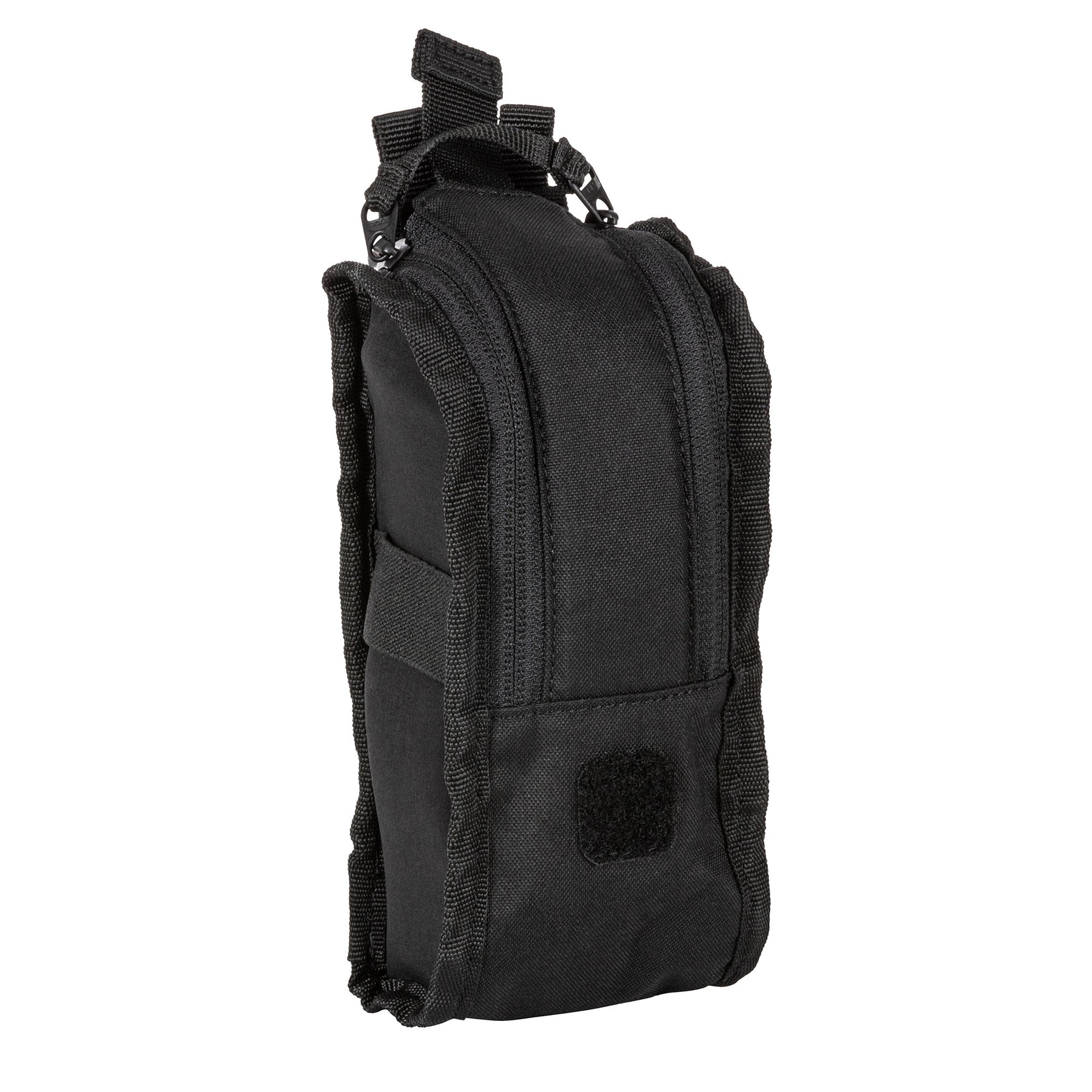 5.11 flex med pouch nera chiusa - vista diagonlae