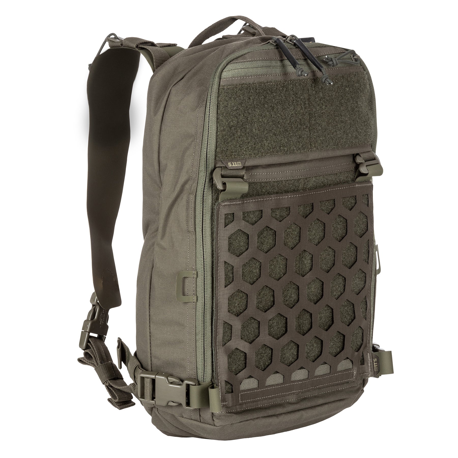 Zaino AMPC Ranger Green di 5.11 - vista diagonale b