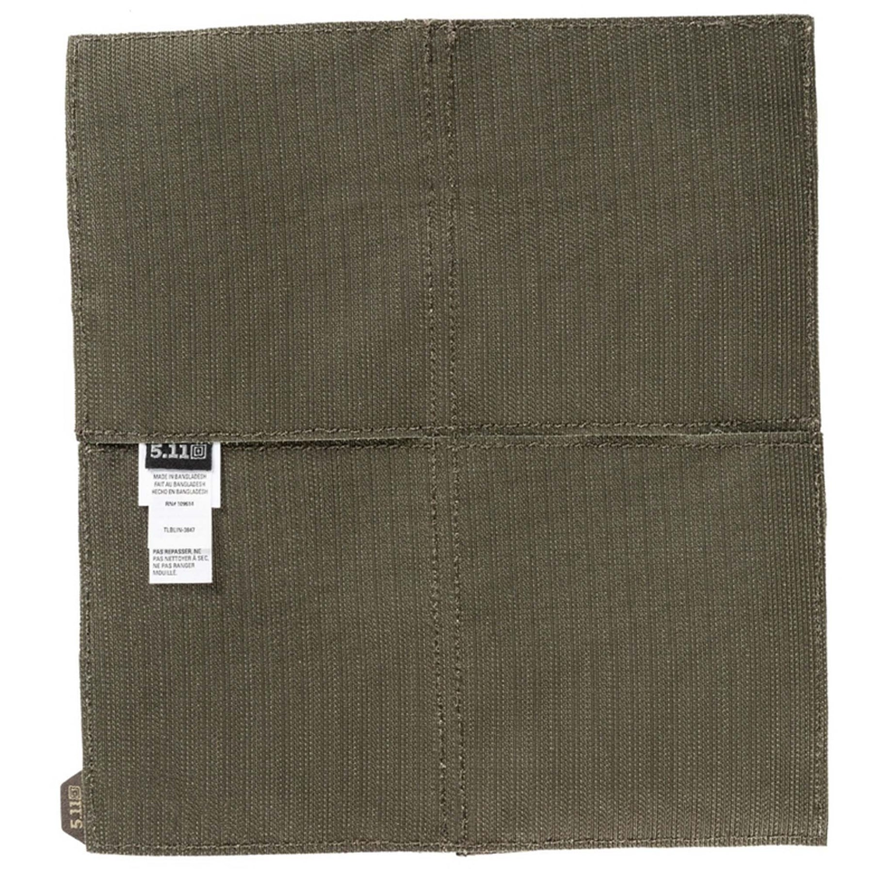 56533 - Pannello cover per zaini AMP di 5.11 - Gear Set covert panel di colore ranger green vista retro