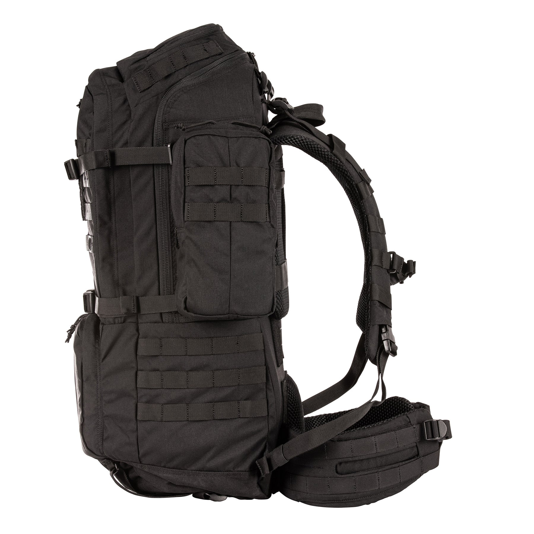 ZAINO RUSH100 60 litri di 5.11 Tactical Black (nero) - vista sinistra