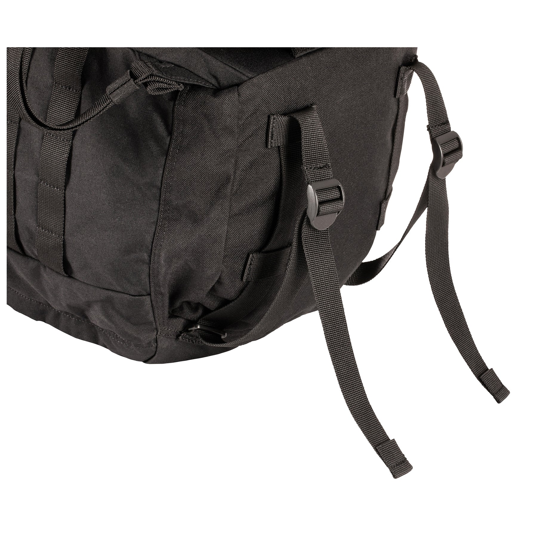 ZAINO RUSH100 60 litri di 5.11 Tactical Black (nero) - vista dettaglio cinghie per materassino
