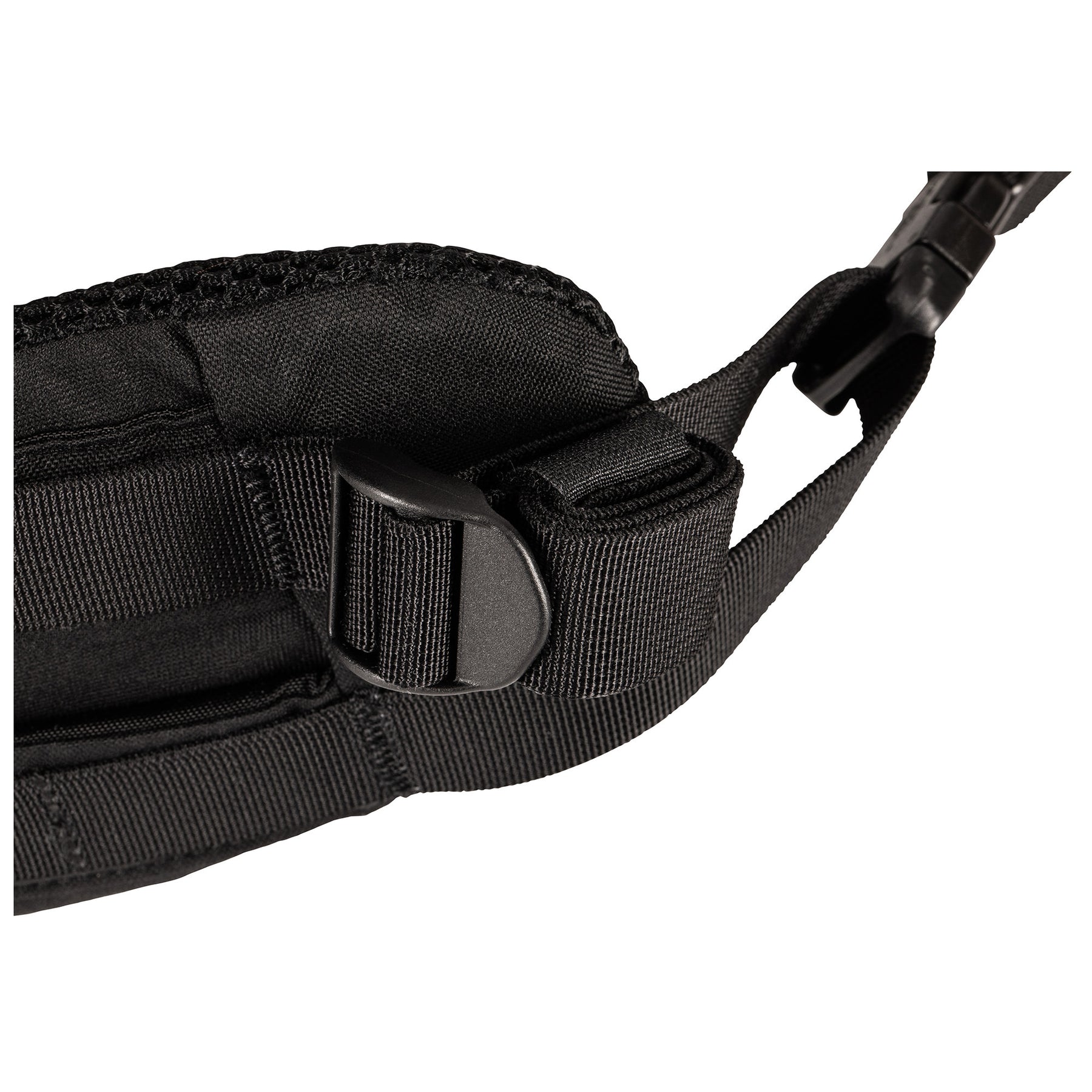 ZAINO RUSH100 60 litri di 5.11 Tactical Black (nero) - vista dettaglio sistema raccolta eccesso cinghie