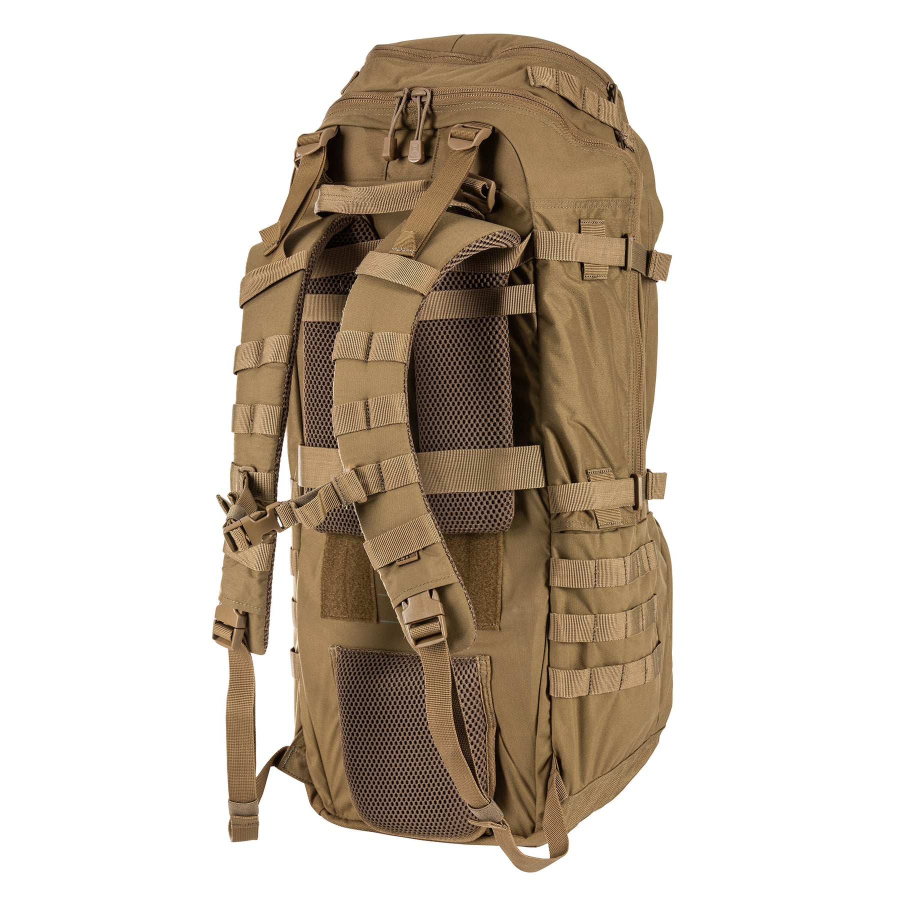 ZAINO RUSH100 60 litri di 5.11 Tactical Kangaroo (sabbia) - vista senza cinturone