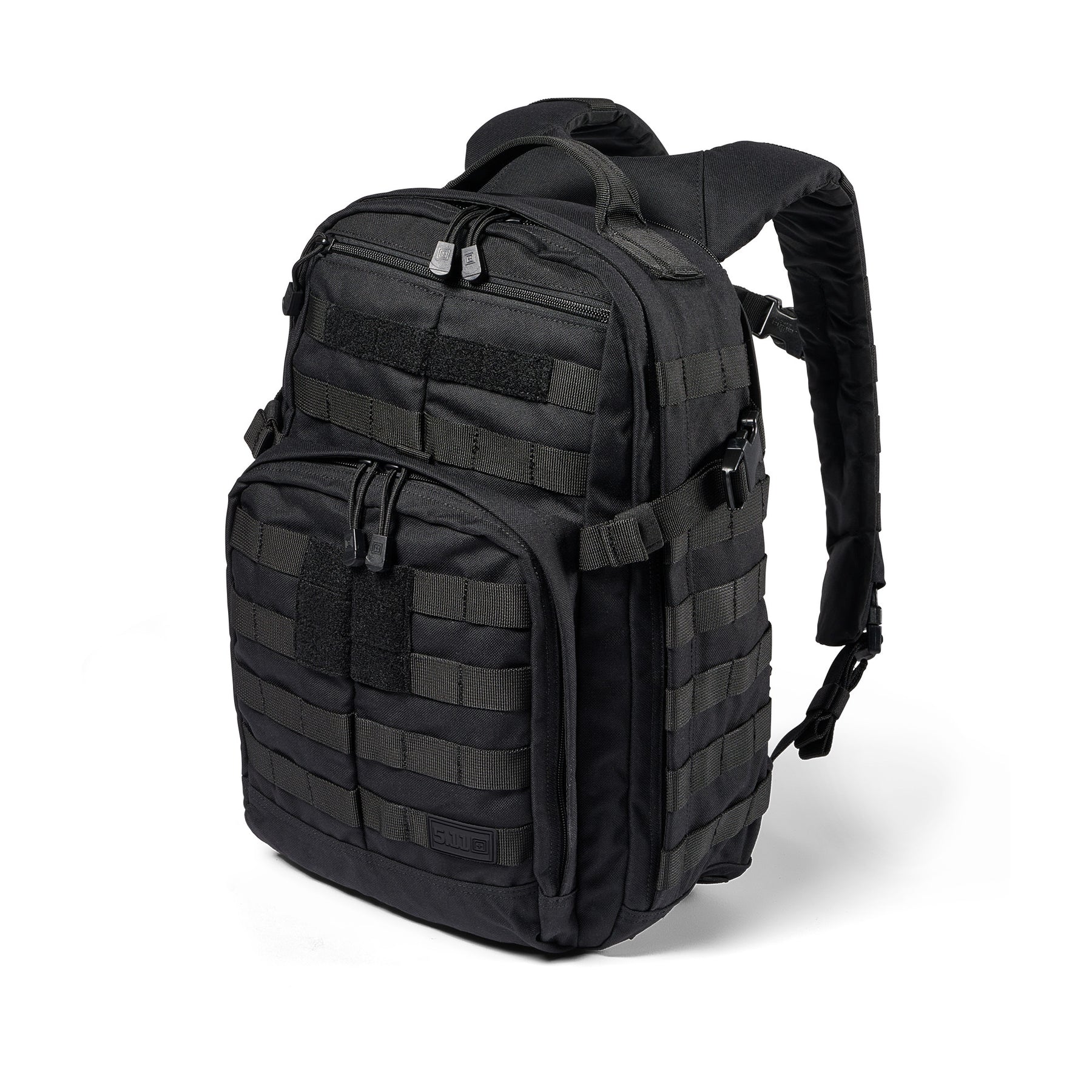 Zaino RUSH12 2.0 di 5.11 Tactical Nero - Vista diagonale 2