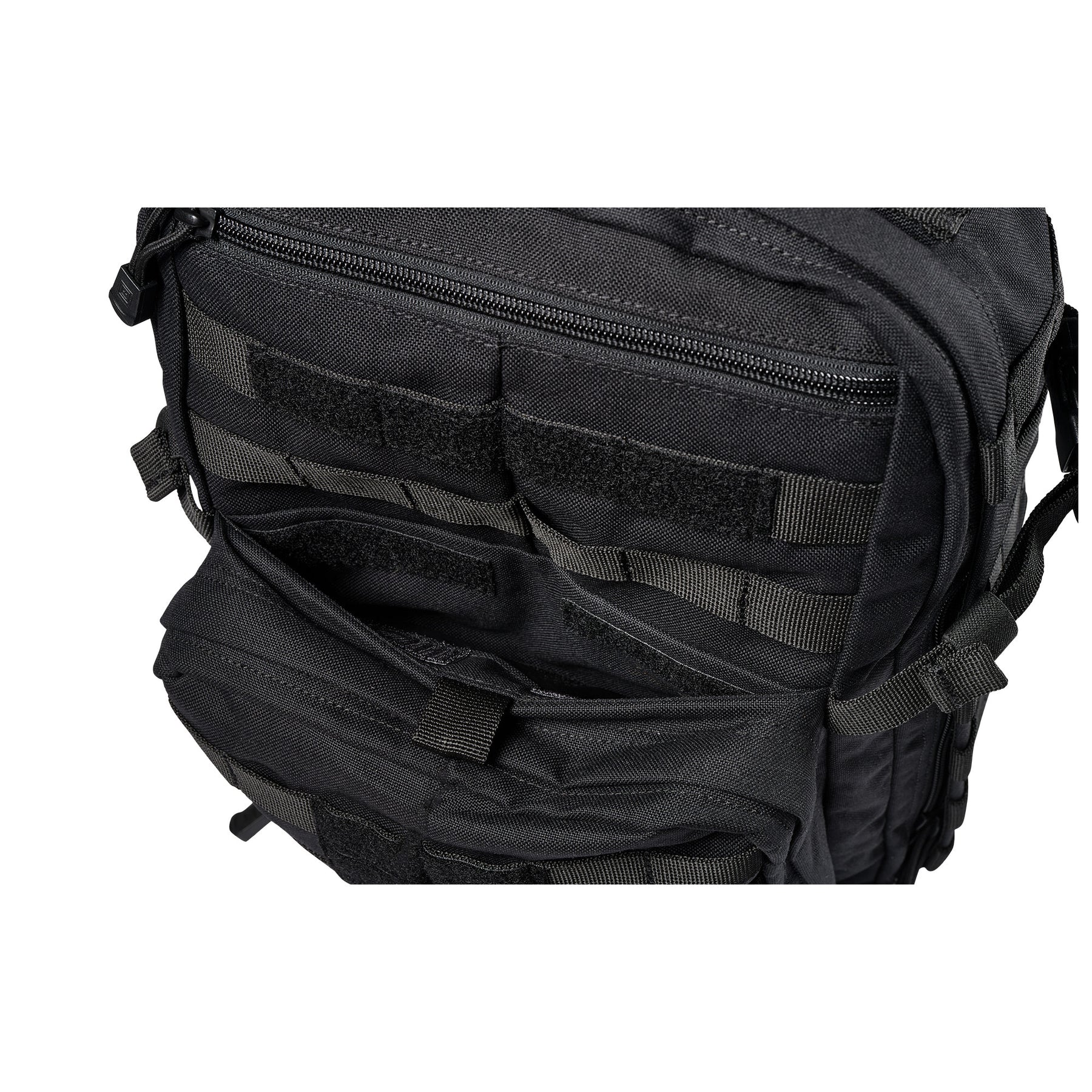 Zaino RUSH12 2.0 di 5.11 Tactical Nero - Vista tasca porto occulto