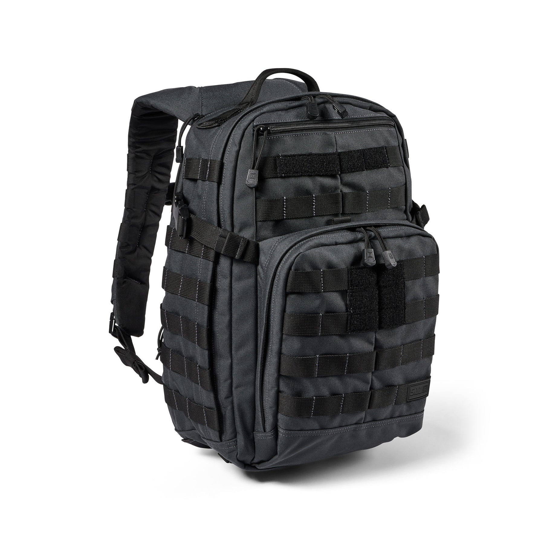 Zaino RUSH12 2.0 di 5.11 Tactical Double Tap - Vista diagonale