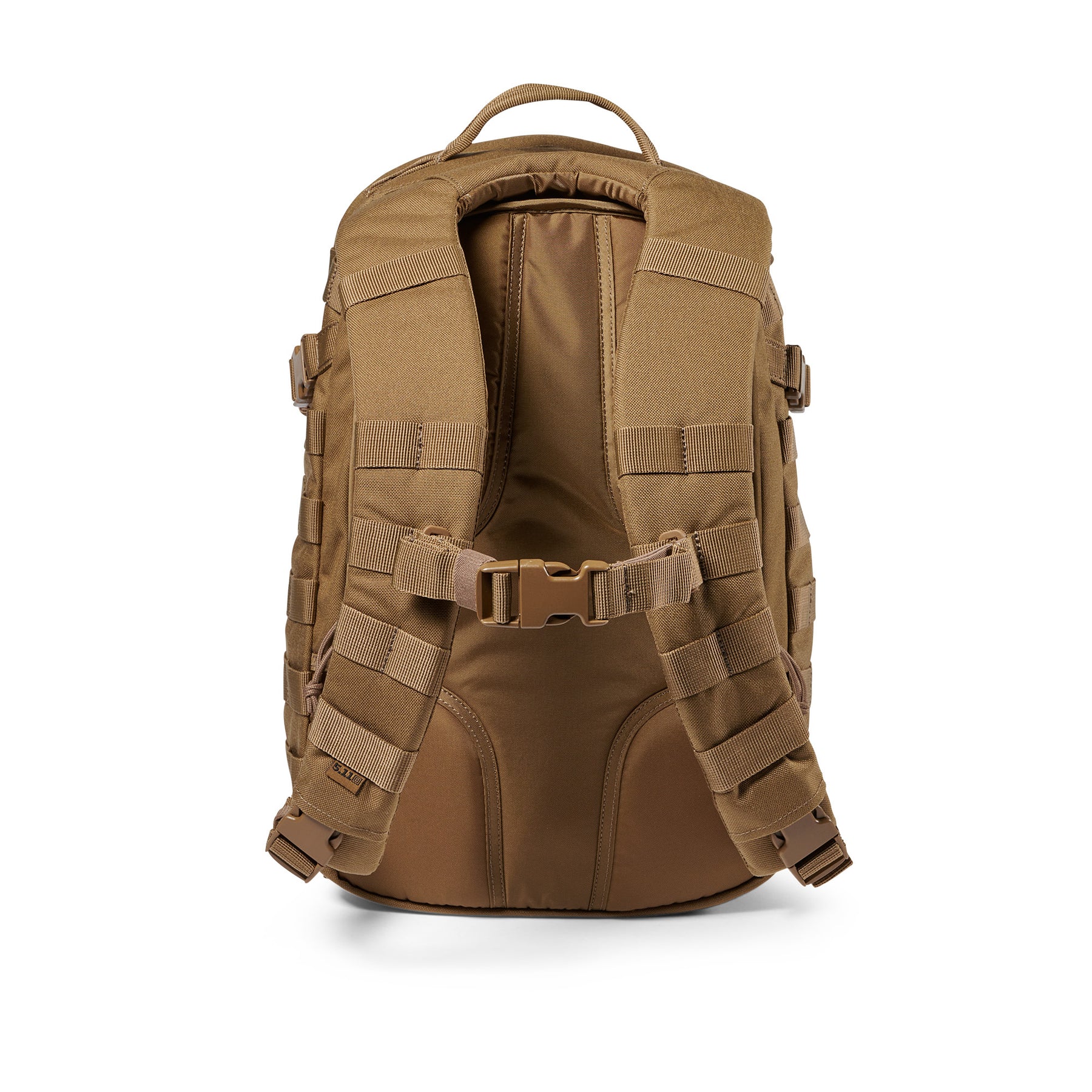 Zaino RUSH12 2.0 di 5.11 Tactical Kangaroo - Vista schienale e spallacci
