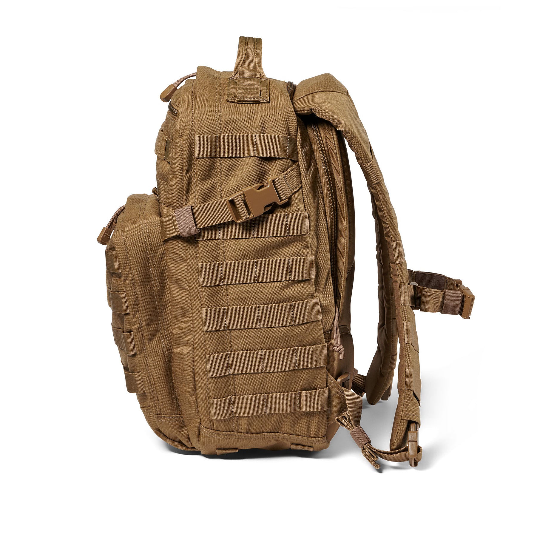 Zaino RUSH12 2.0 di 5.11 Tactical Kangaroo - Vista laterale sinistra
