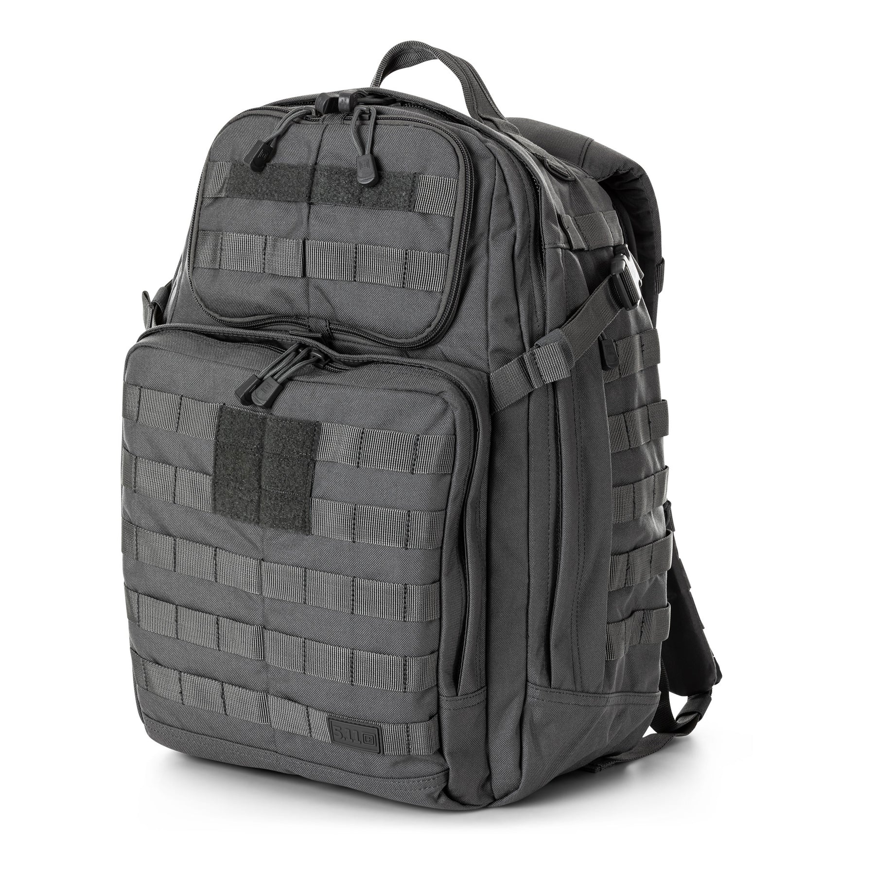 Zaino RUSH24 2.0 di 5.11 Tactical Storm (grigio) - vista diagonale 1