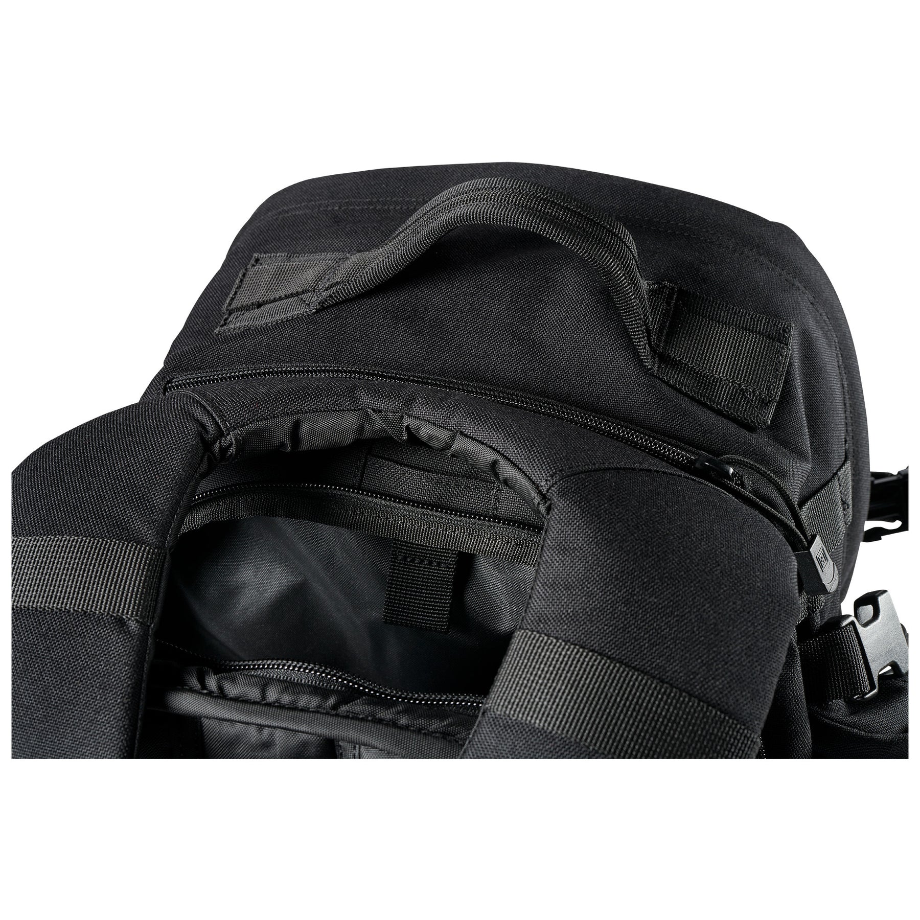 Zaino RUSH72 2.0 di 5.11 Tactical Black (nero) - vista tasca idrica