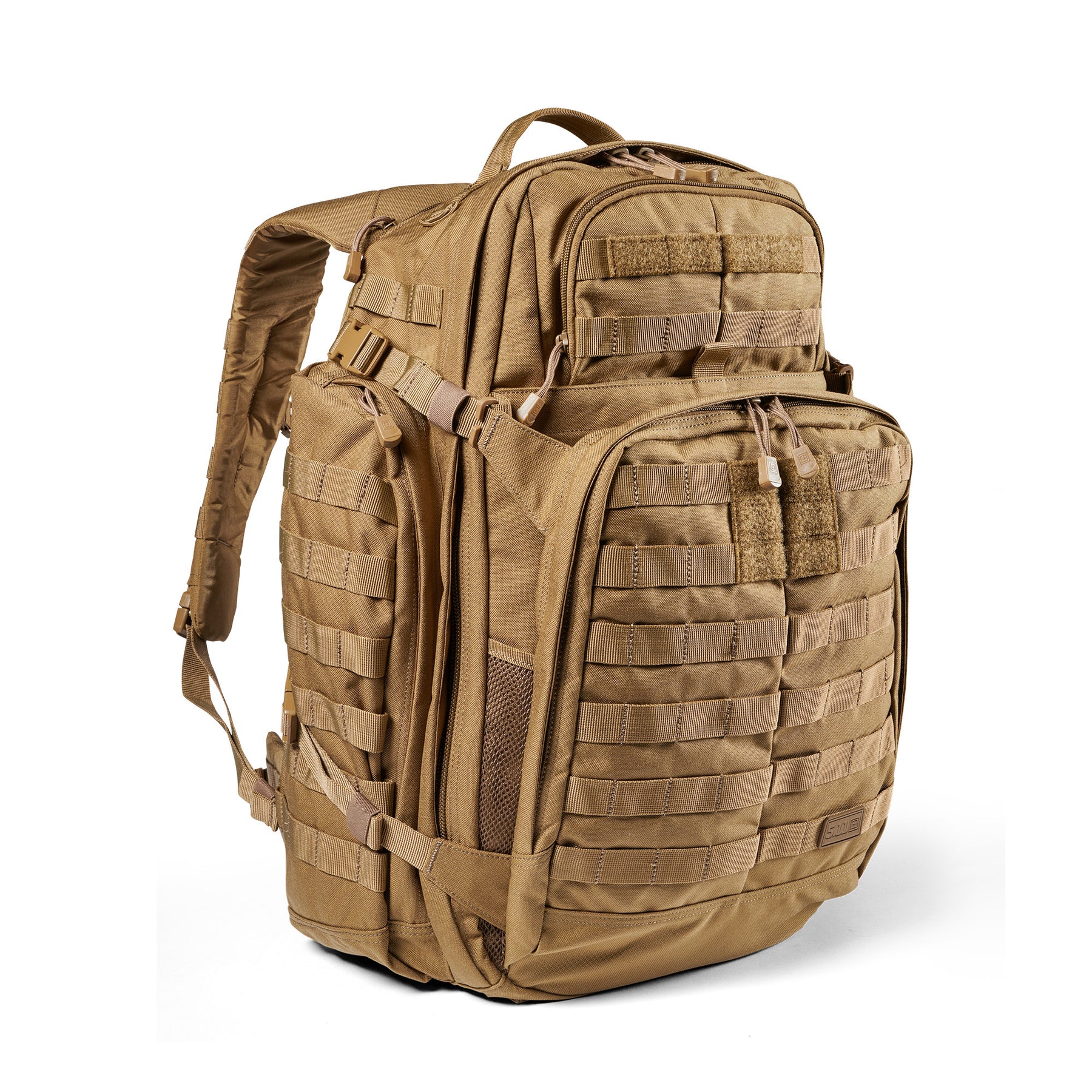 Zaino RUSH72 2.0 di 5.11 Tactical Kangaroo (sabbia) - vista diagonale sinistra