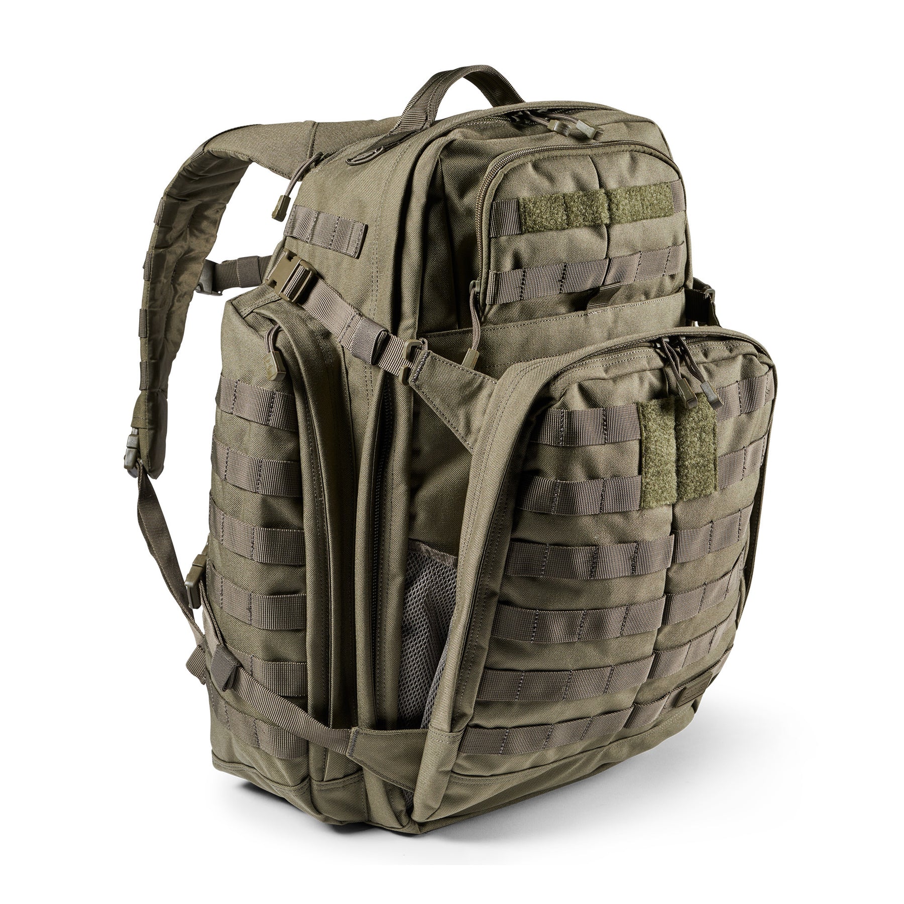 Zaino RUSH72 2.0 di 5.11 Tactical Ranger Green (verde) - vista diagonale 2