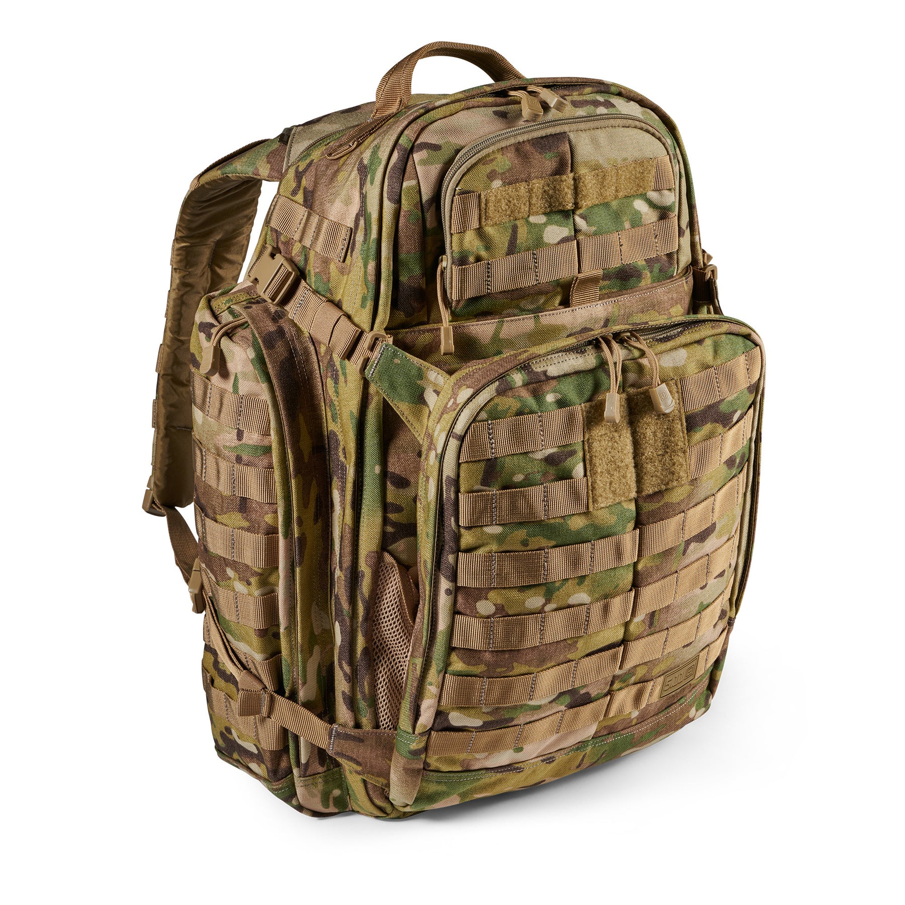 Zaino RUSH72 2.0 di 5.11 Tactical Multicam (mimetico) - vista diagonale 2