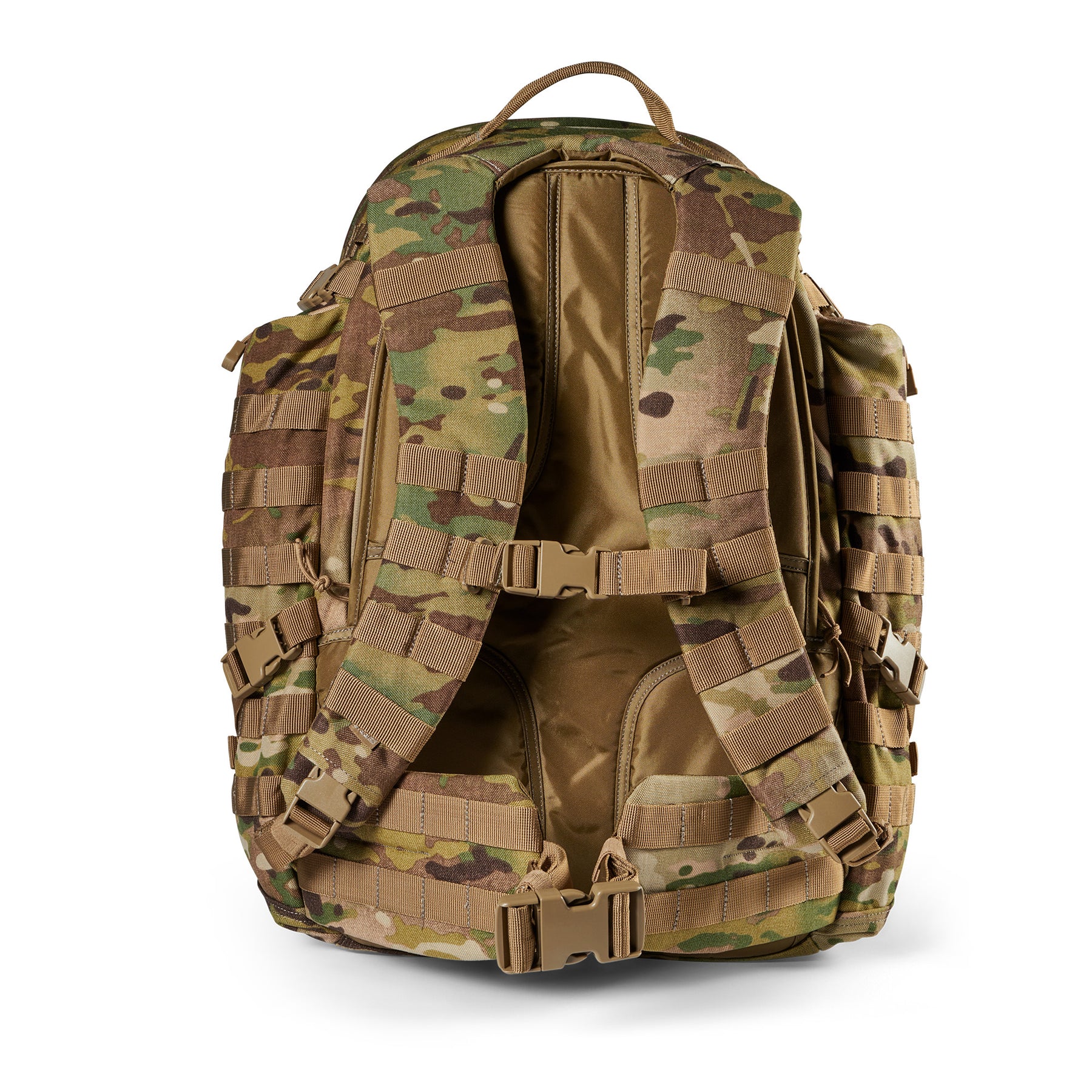 Zaino RUSH72 2.0 di 5.11 Tactical Multicam (mimetico) - vista retro