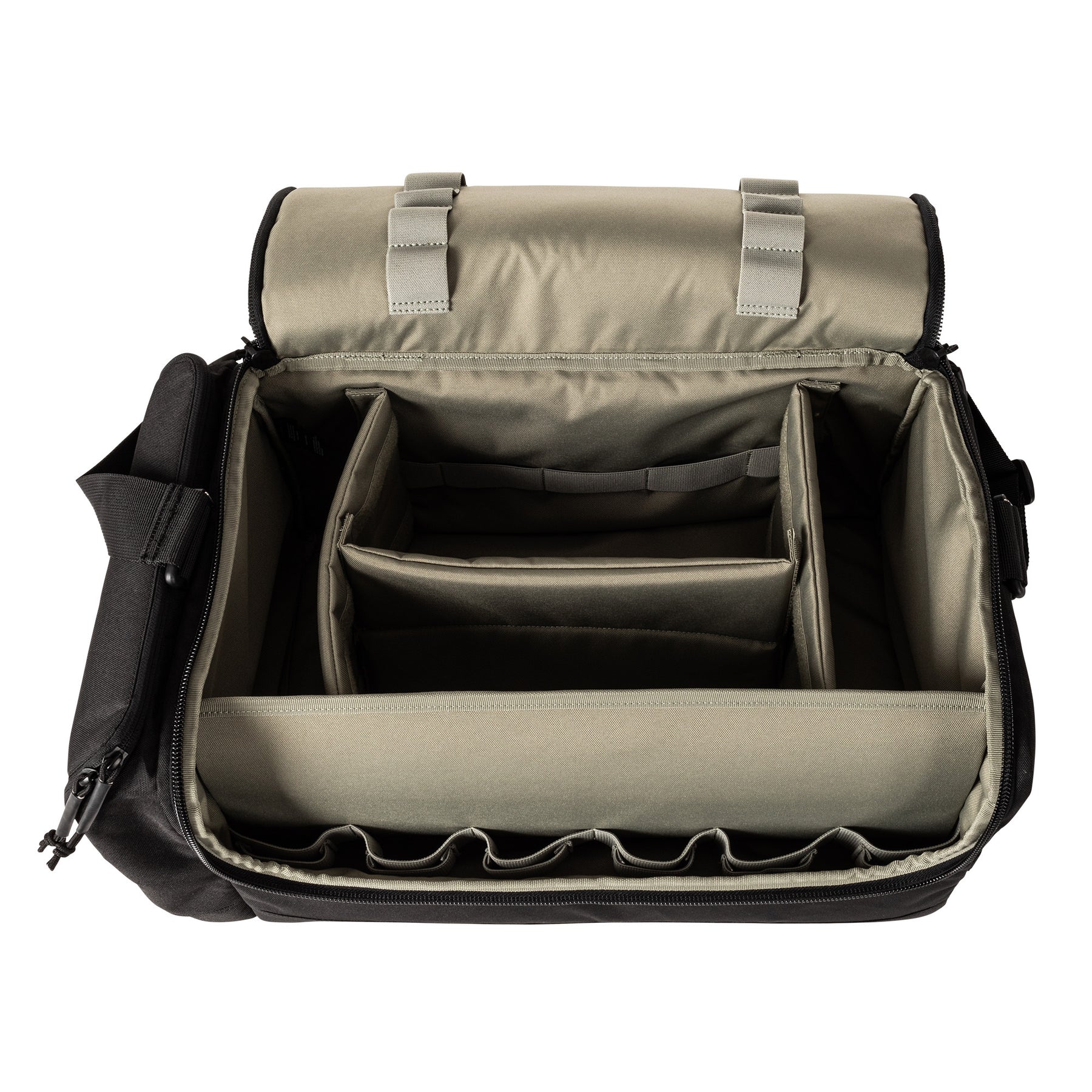 Range Ready Trainer Bag di 5.11 nera vista interno