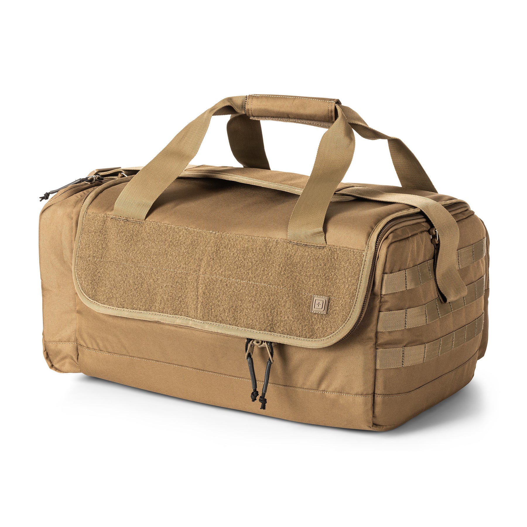 Range Ready Trainer Bag di 5.11 kangaroo vista diagonale con pannello MOLLE