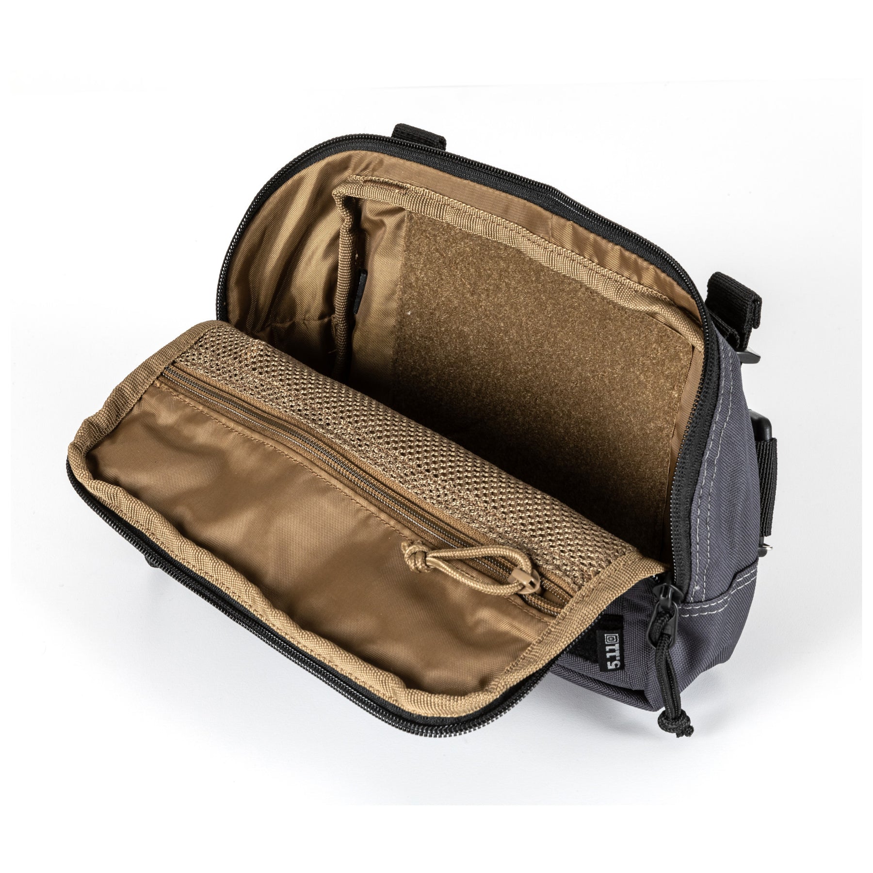 5.11 tactical Rapid Waist Pack coal vista aperto diagonale