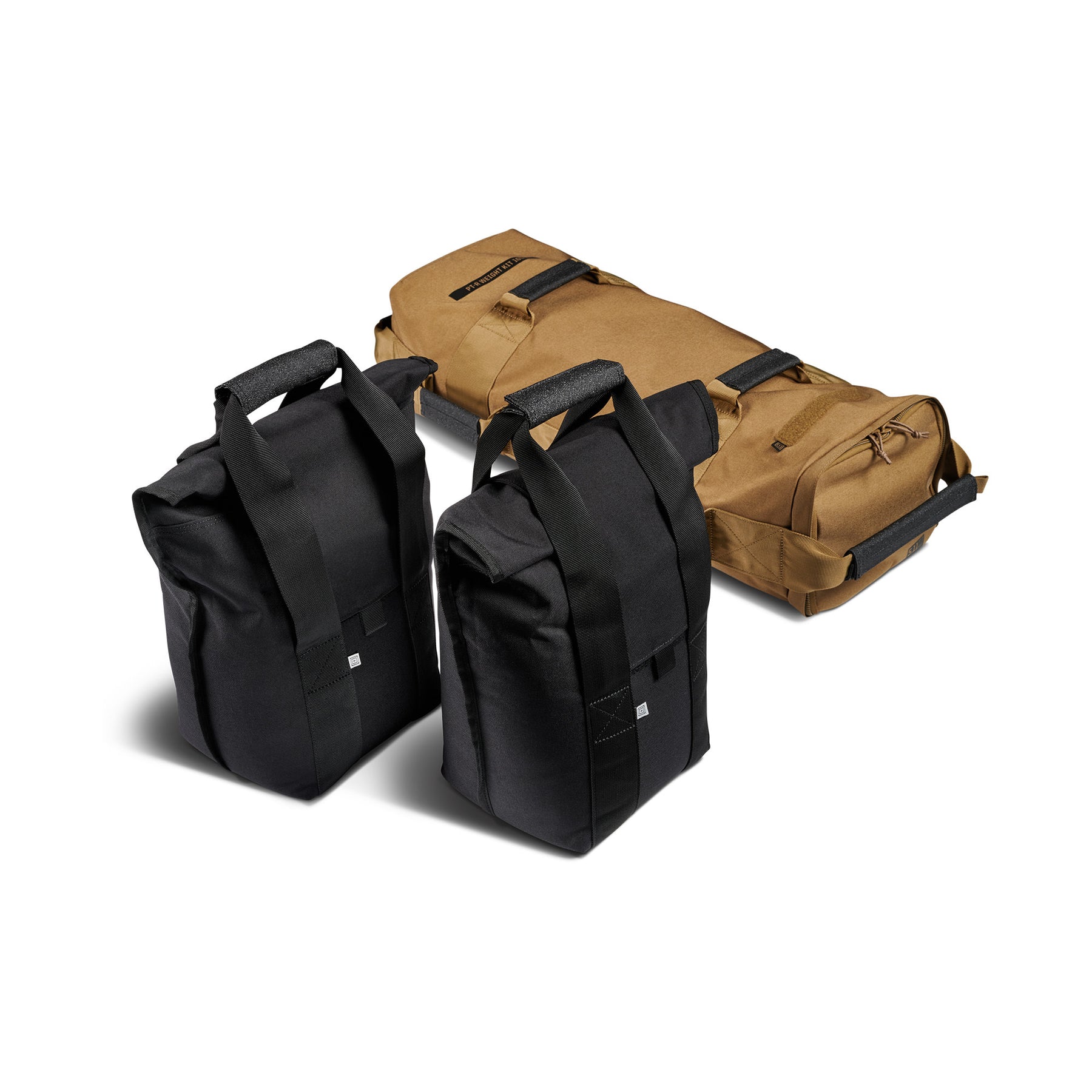 PT-R WEIGHT KIT 100 kangaroo - vista con sacche piccole fuori