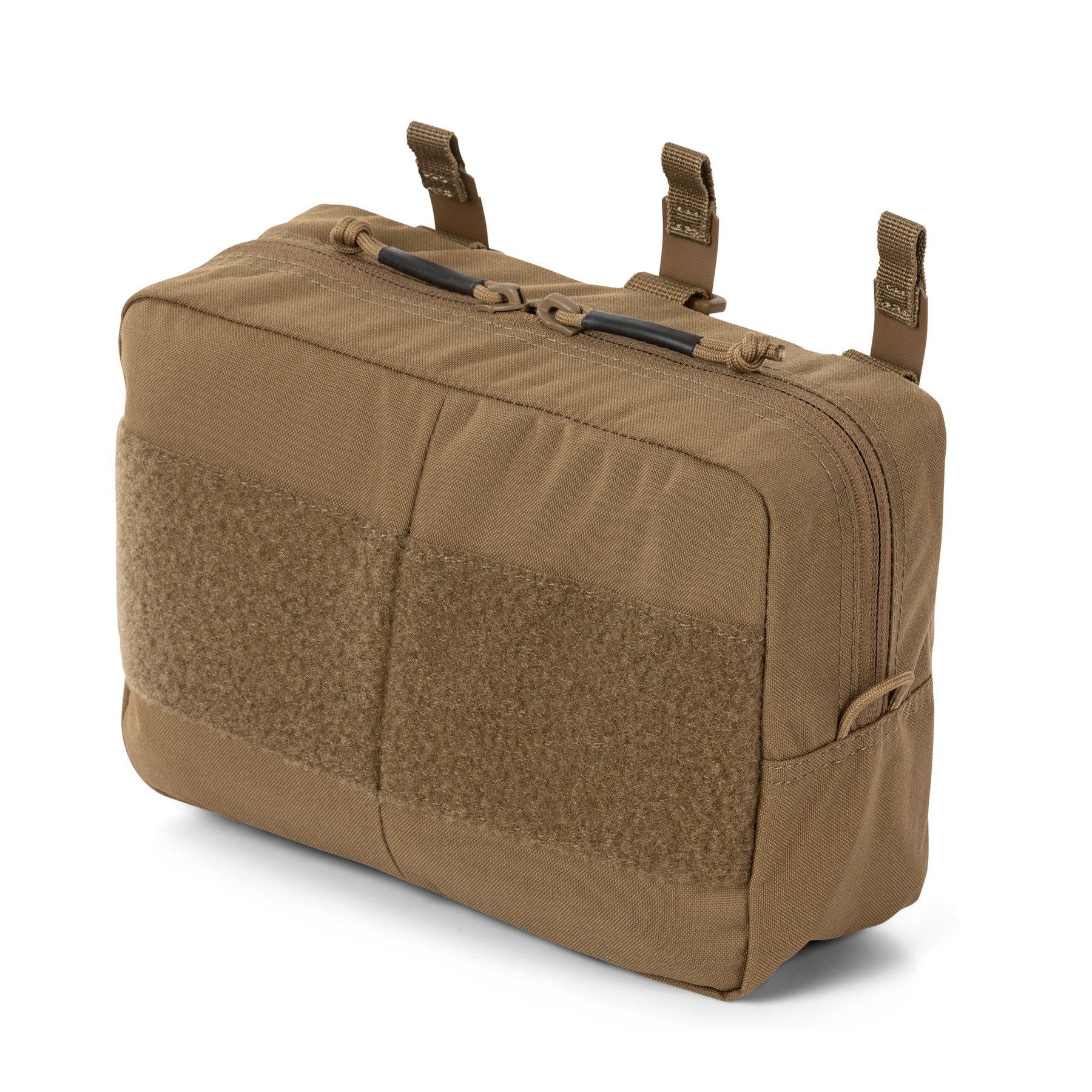tasca MOLLE orizzontale 9x6 flex pouch di 5.11 sabbia (kangaroo) - vista diagonale