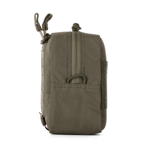 tasca MOLLE orizzontale 9x6 flex pouch di 5.11 verde (ranger green) - vista laterale sinistra