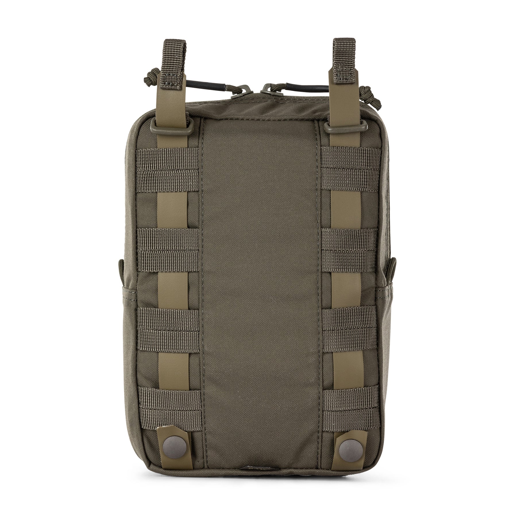 Tasca verticale MOLLE 5.11 6x9 Flex Pouch Ranger Green (verde) - vista retro e sistema molle