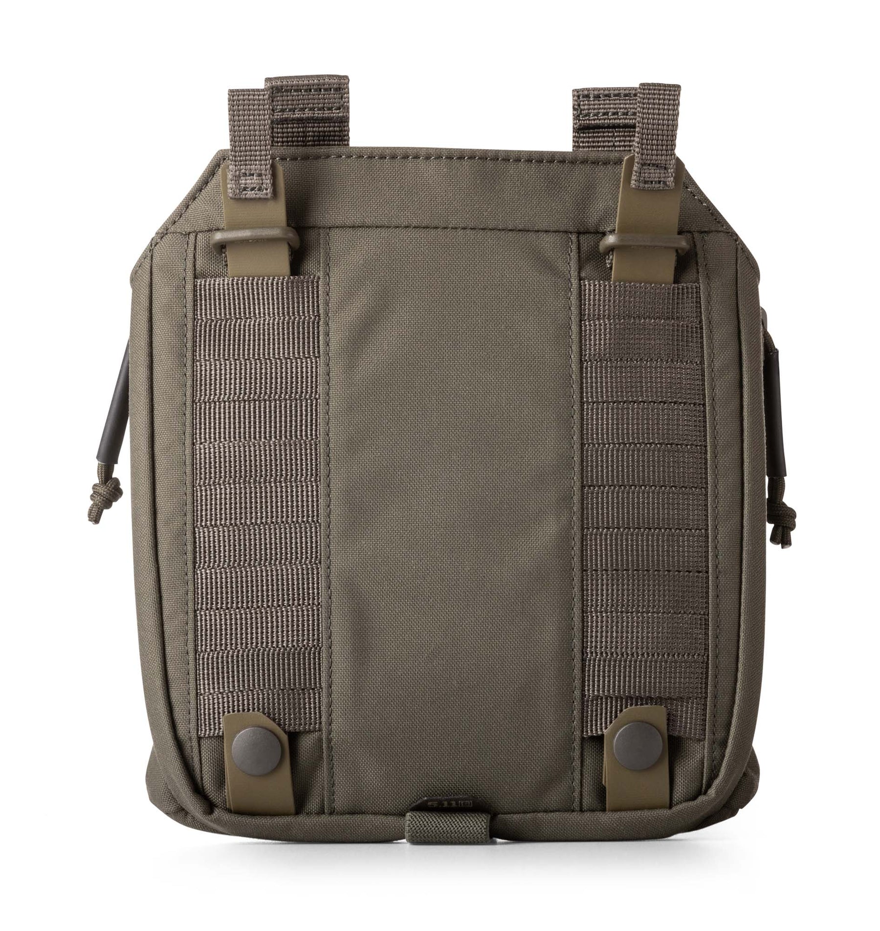 Tasca Flex Tac Med Pouch di 5.11 Ranger Green - vista retro con sistema MOLLE