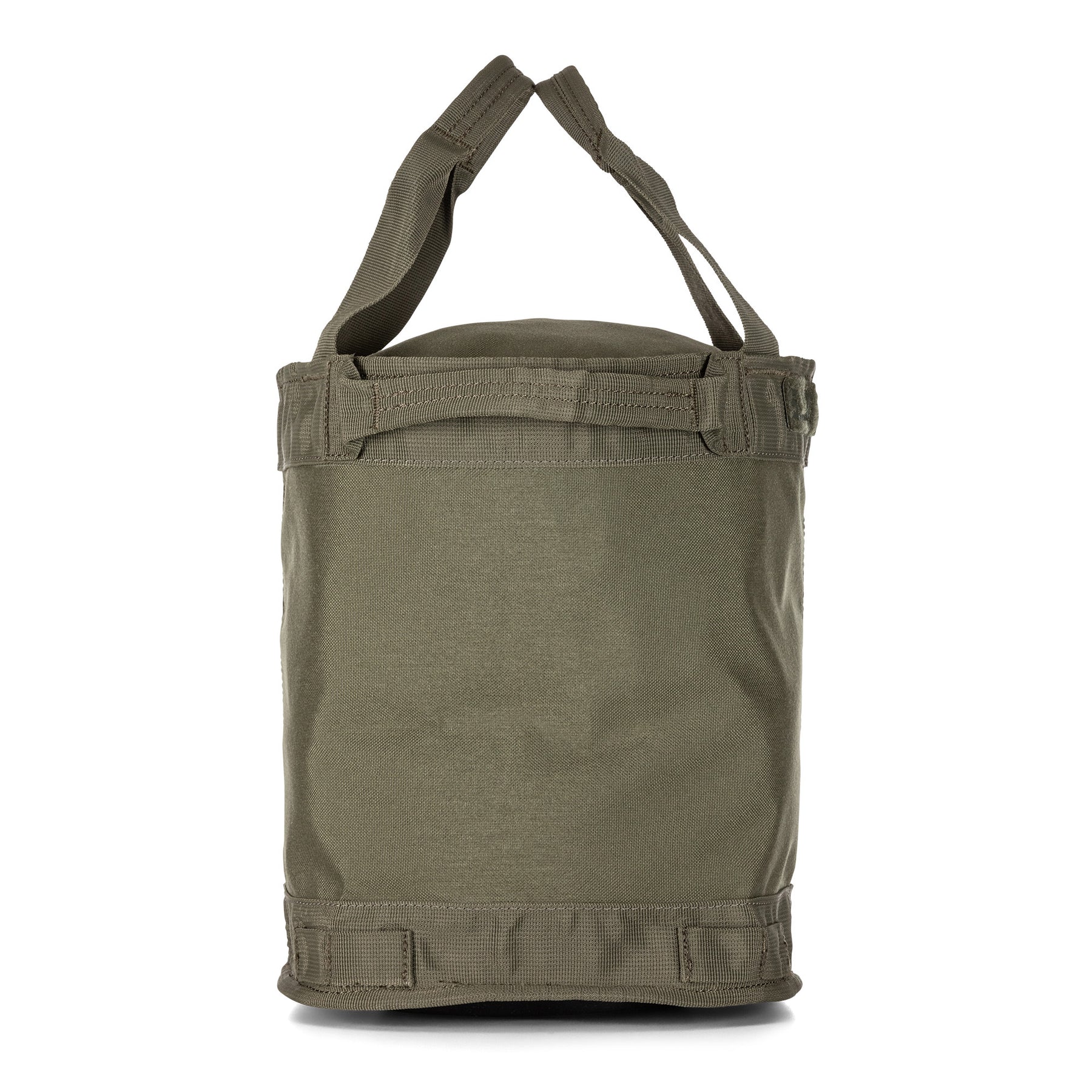 Borsa Load Ready Utility Mike di 5.11 Tactical verde (kalamata green) - vista laterale con maniglione