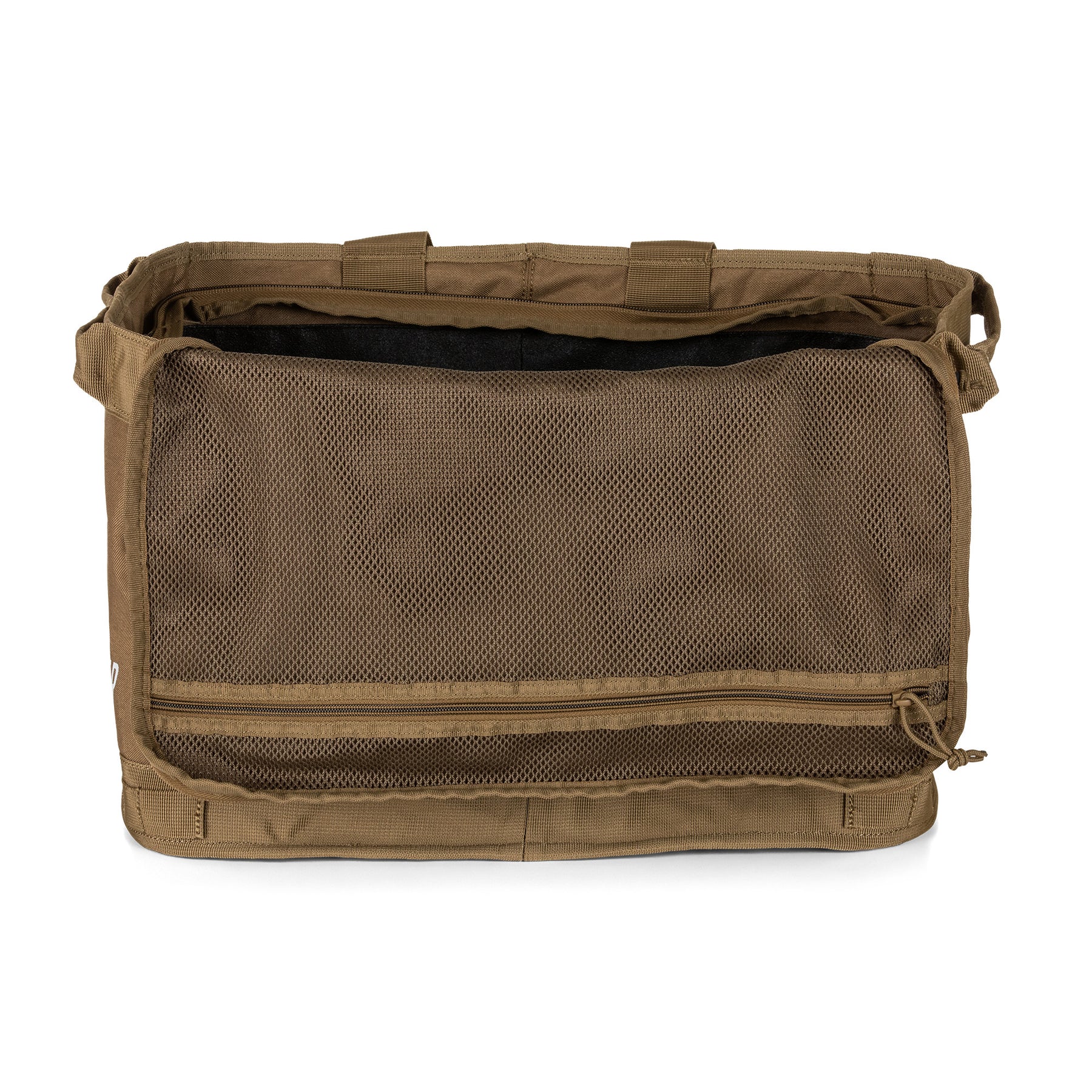 Borsa Load Ready Utility Lima di 5.11 Tactical sabbia (kangaroo) - vista con coperchio aperto