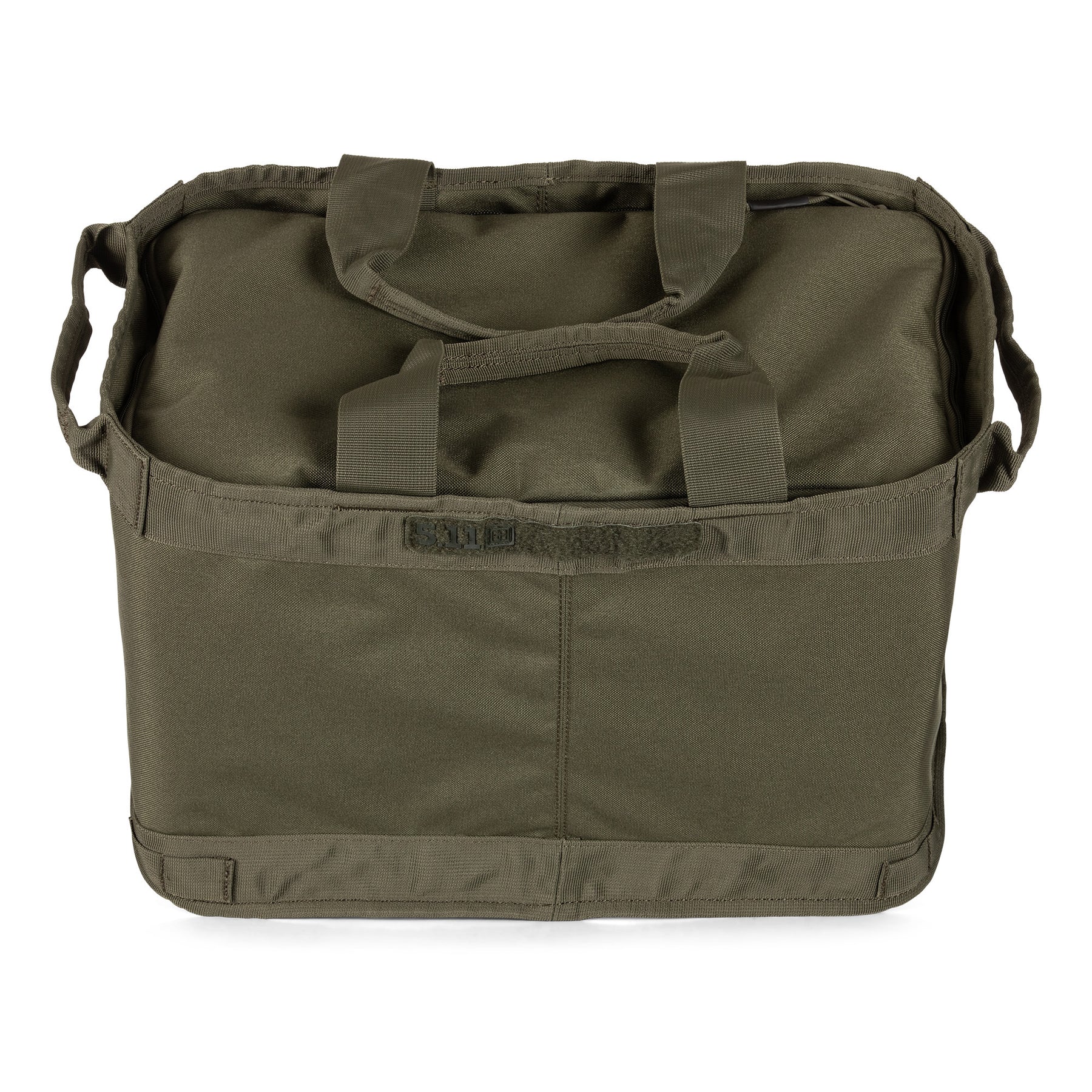 Borsa Load Ready Utility Lima di 5.11 Tactical verde (kalamata green) - vista superiore con coperchio chiuso
