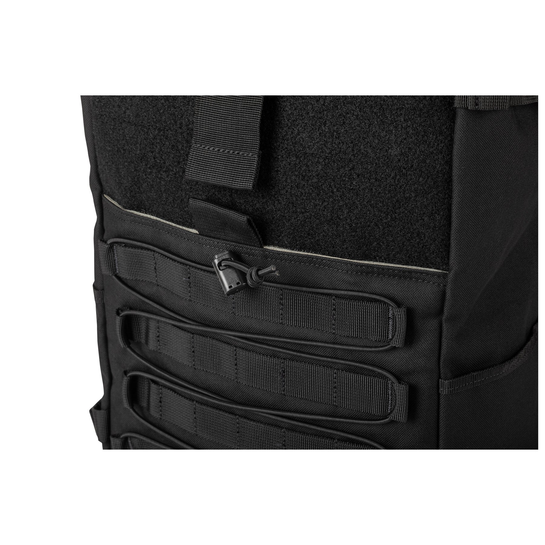 5.11 ELDO RT PACK BLACK PANNELLO VELCRATO E CCW