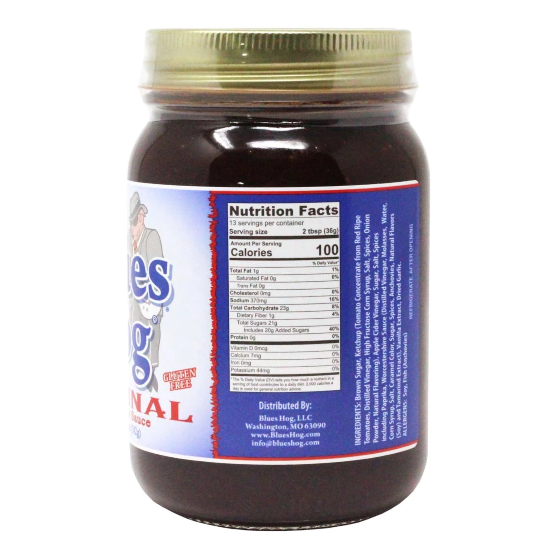 blues hog original 582g laterale destro