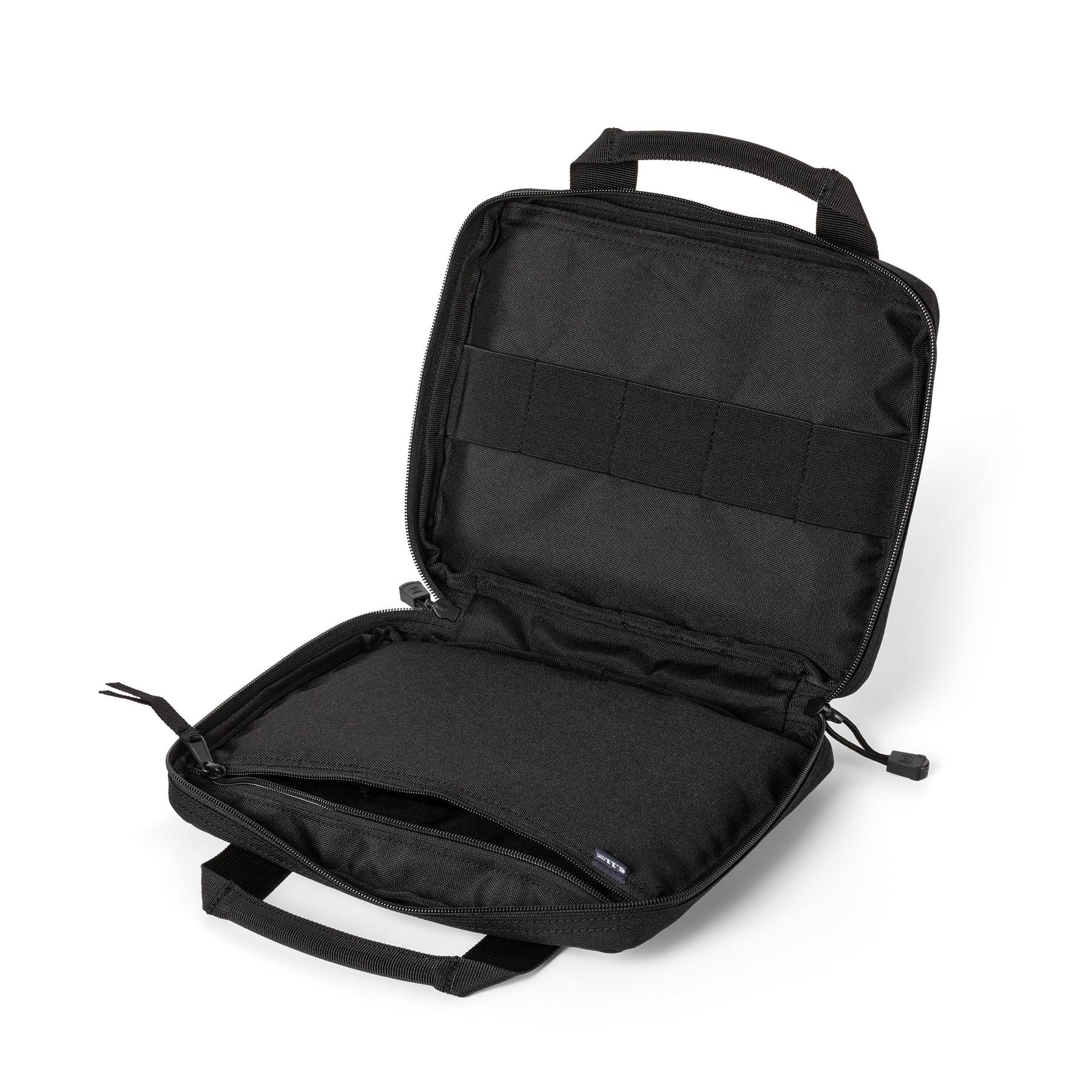 Single Pistol Case di 5.11 variante black vista aperta