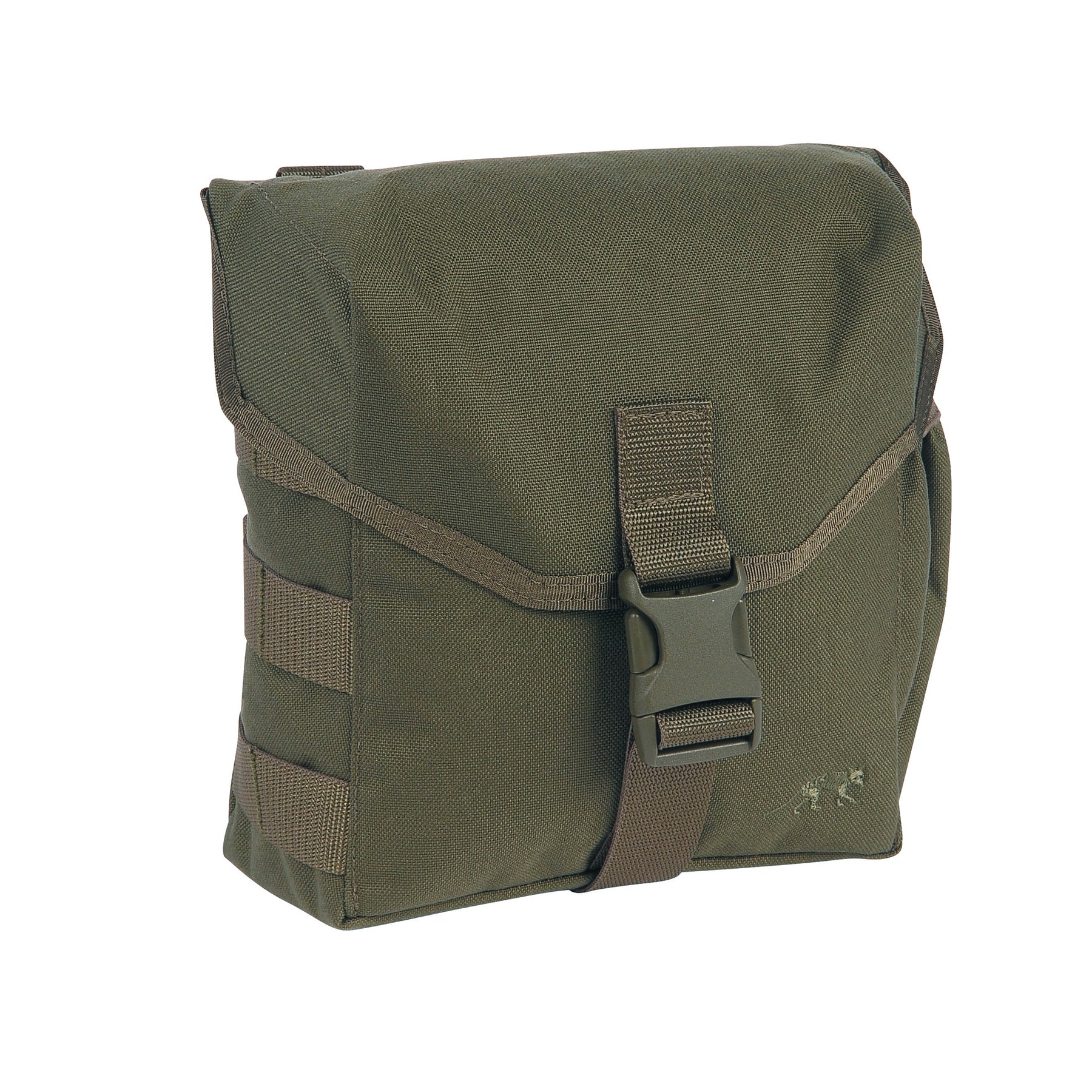 Canteen Pouch MKII di Tasmanian Tiger variante olive - vista frontale