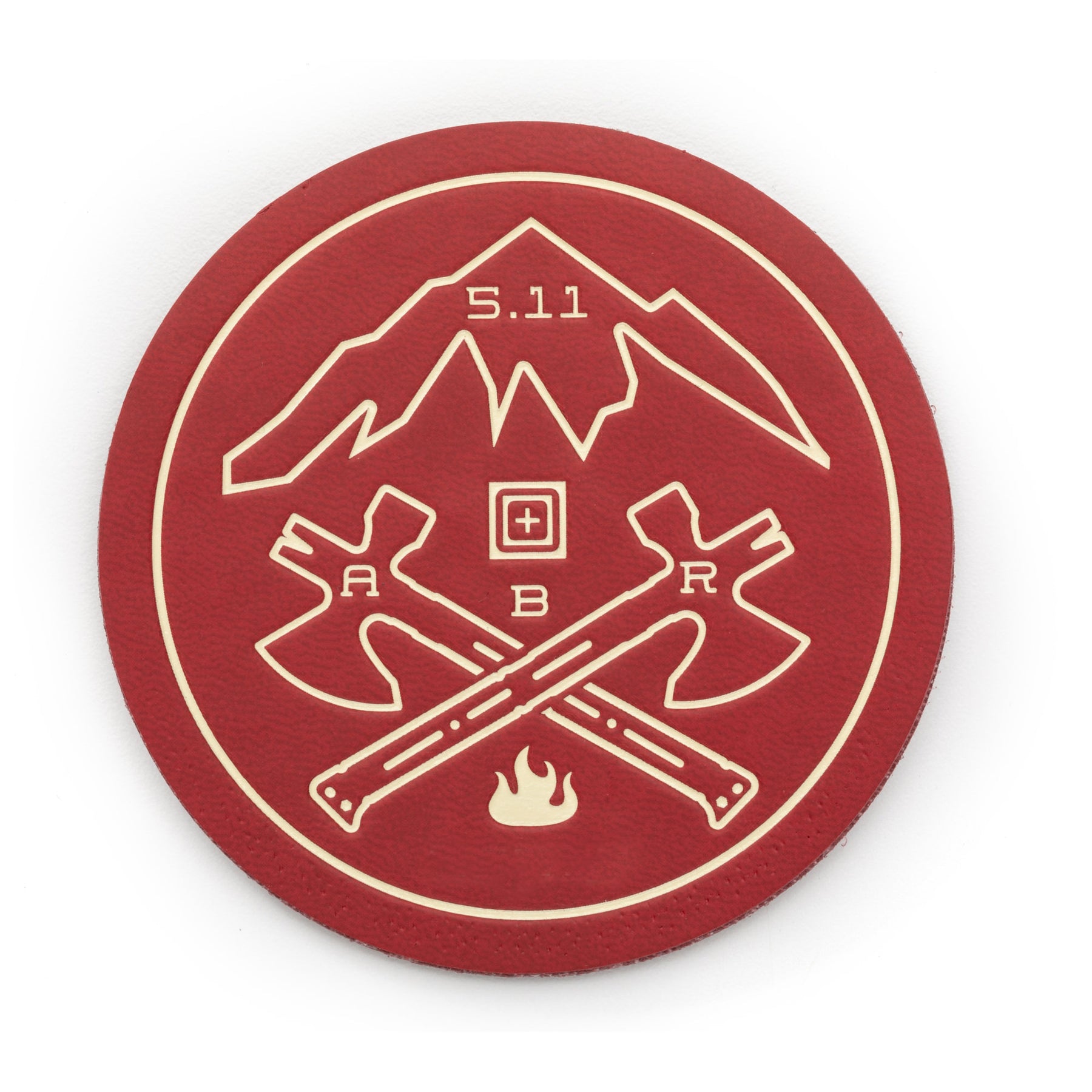 patch crossed axe rossa di 5.11