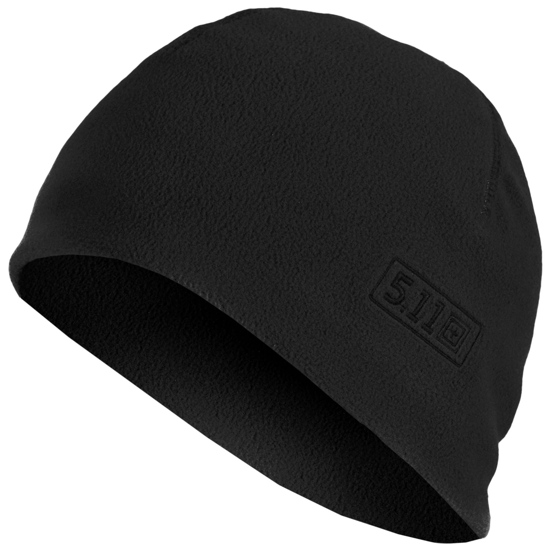 5.11 berretto watch cap in pile black - vista laterale