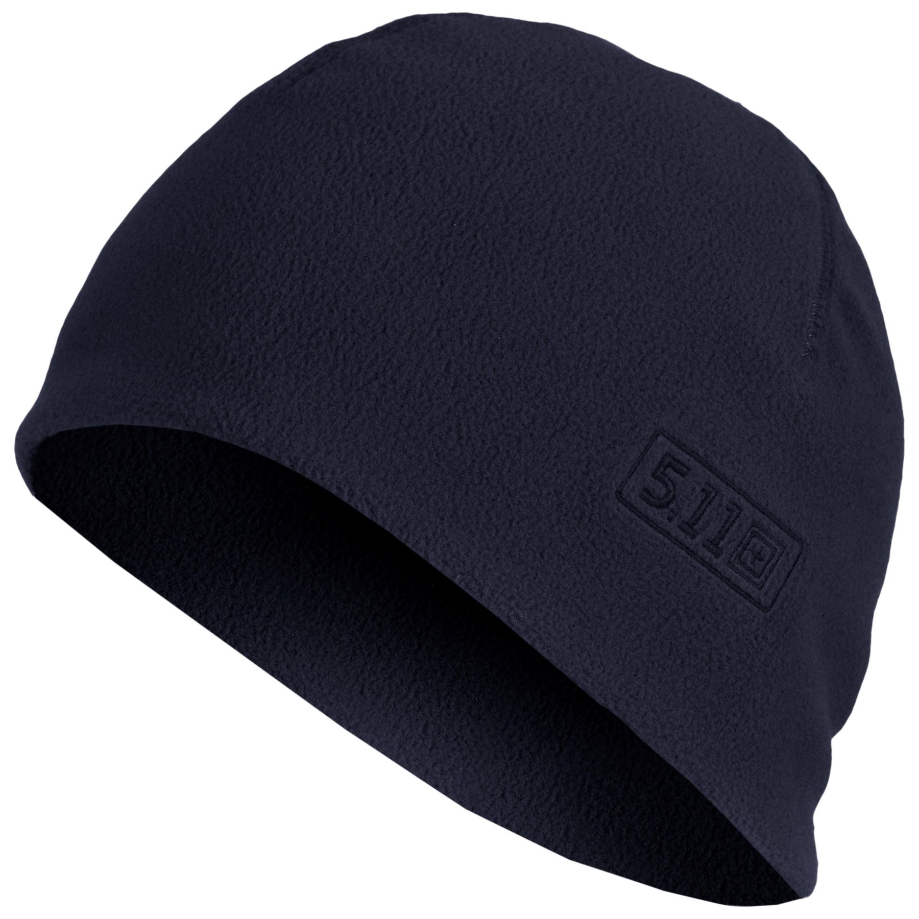 5.11 berretto watch cap in pile dark navy - vista laterale