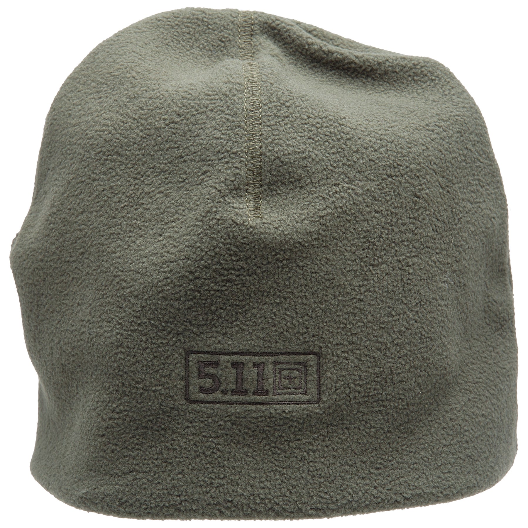 5.11 berretto watch cap in pile od green - vista frontale