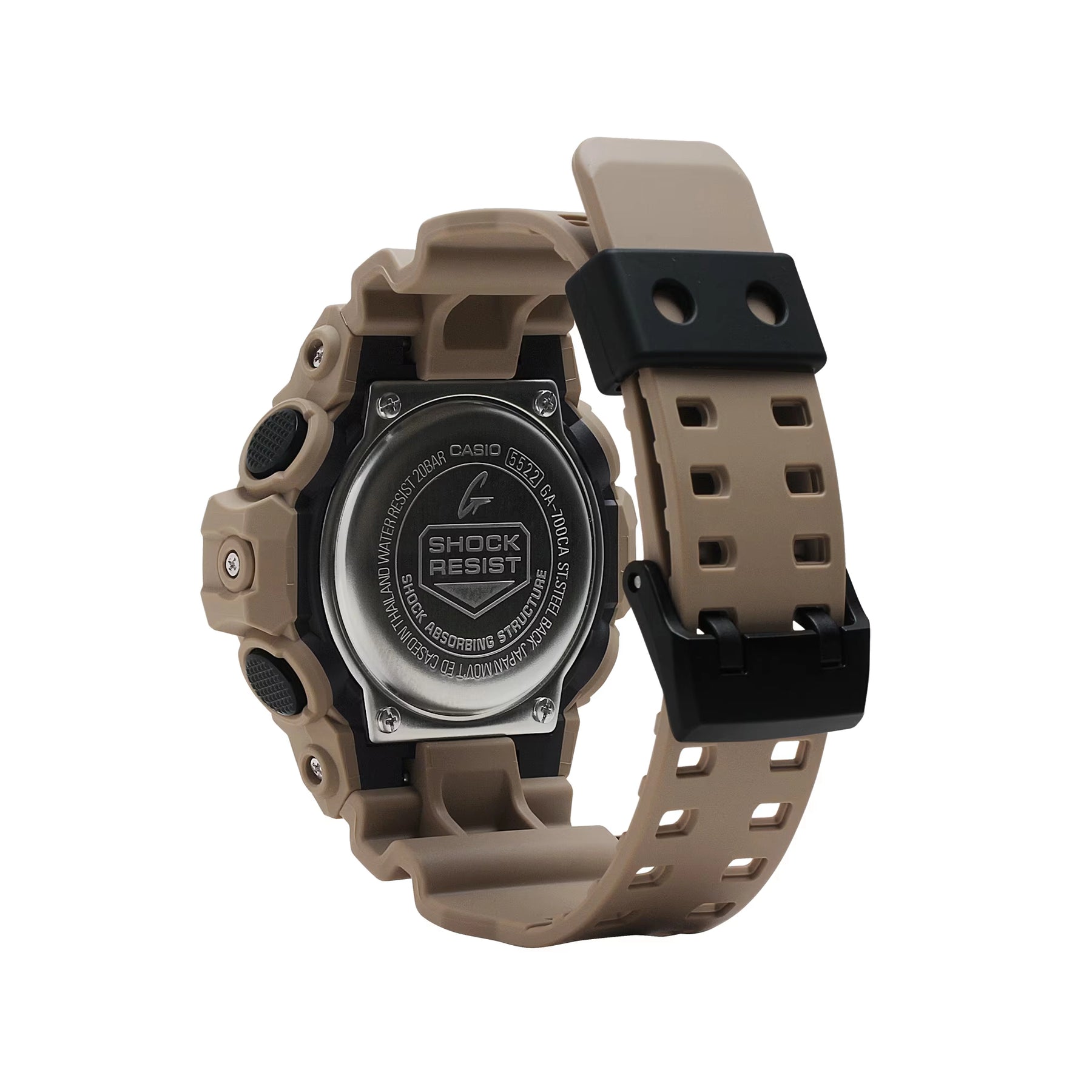 CASIO G-SHOCK GA-700CA-5A POSTERIORE