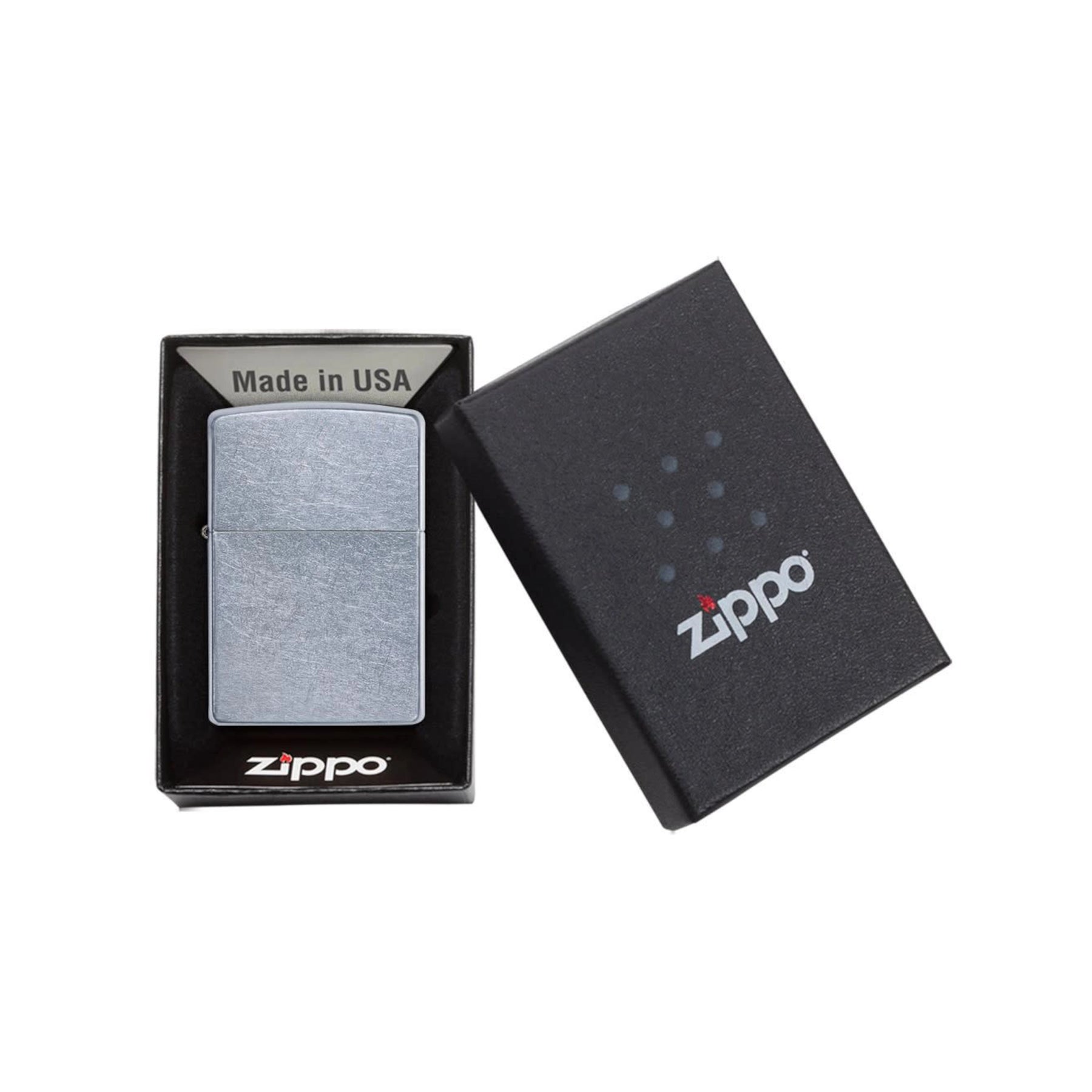 Zippo - Classic Street Chrome NELLA CONFEZIONE