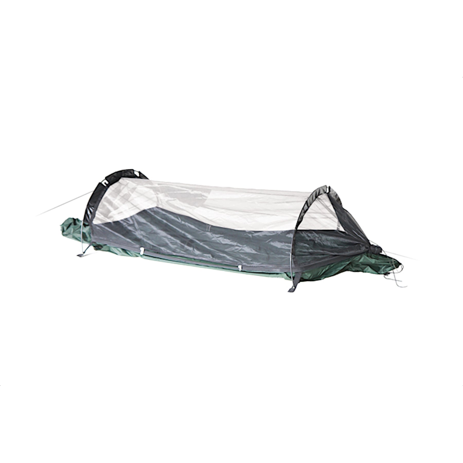 DD Superlight Jungle Hammock in modalità bivy