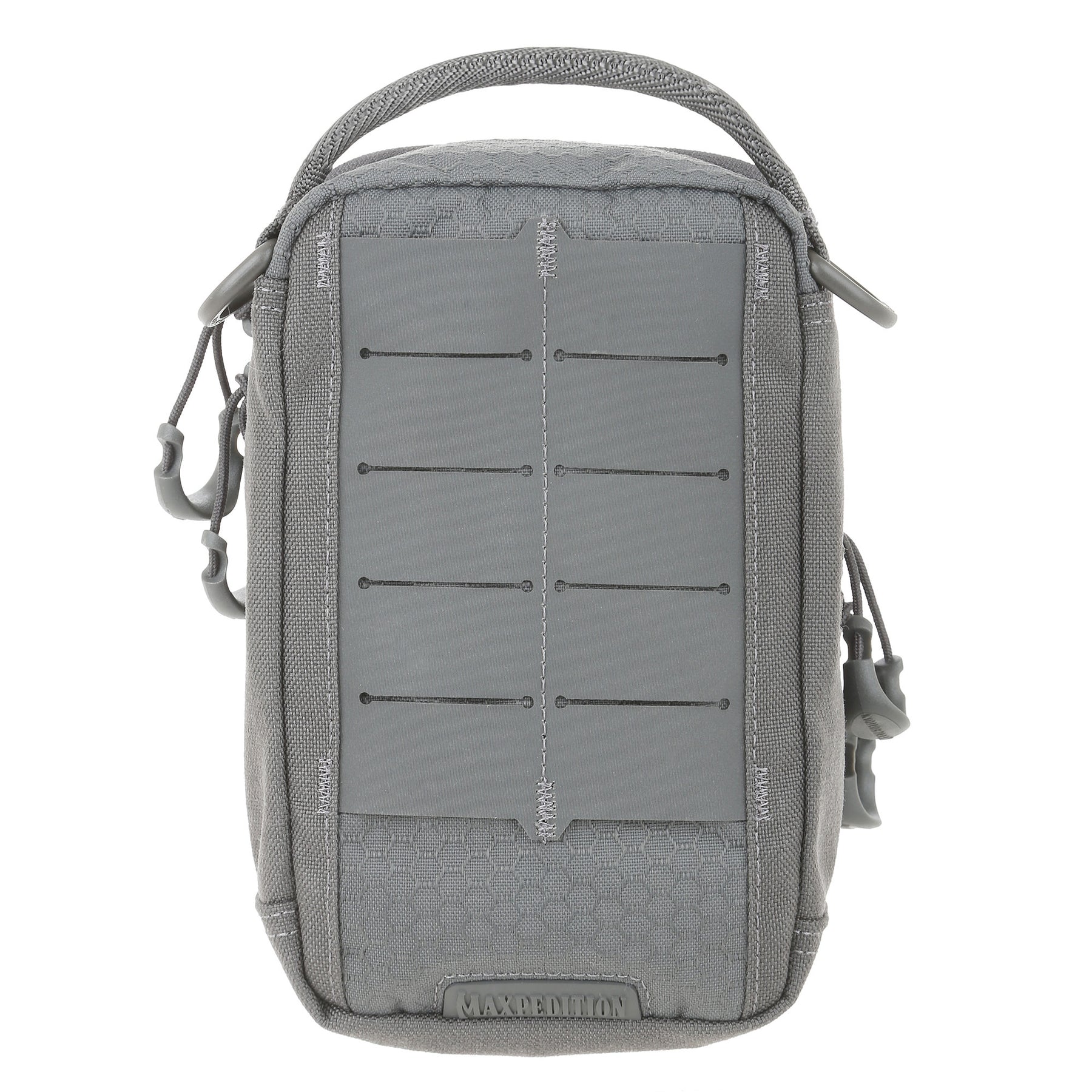 Pouch organizer AGR DEP di Maxpedition Grey - vista retro senza tactie