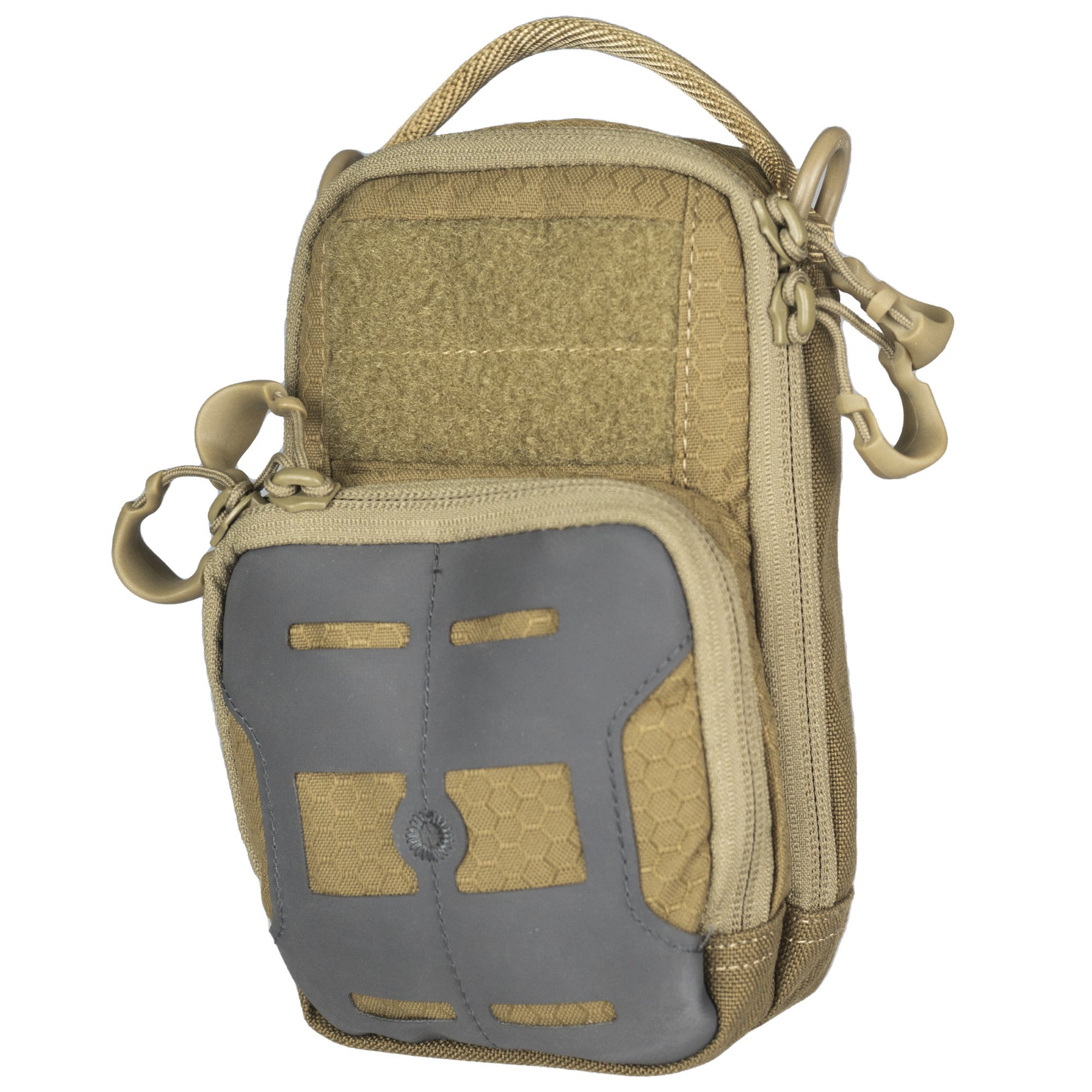 Pouch organizer AGR DEP di Maxpedition Tan Grey - vista inclinata