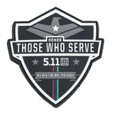 FOTO DELLA PATCH DI 5.11 HONOR THOSE WHO SERVE