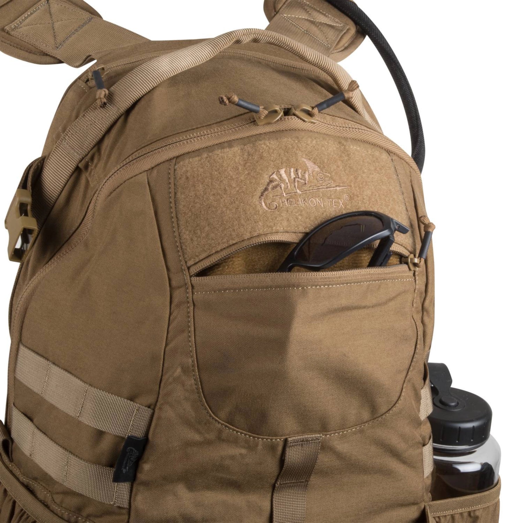 RAIDER BACKPACK - HELIKON TEX - ZAINO DA 20L COYOTE TASCA PER OCCHIALI