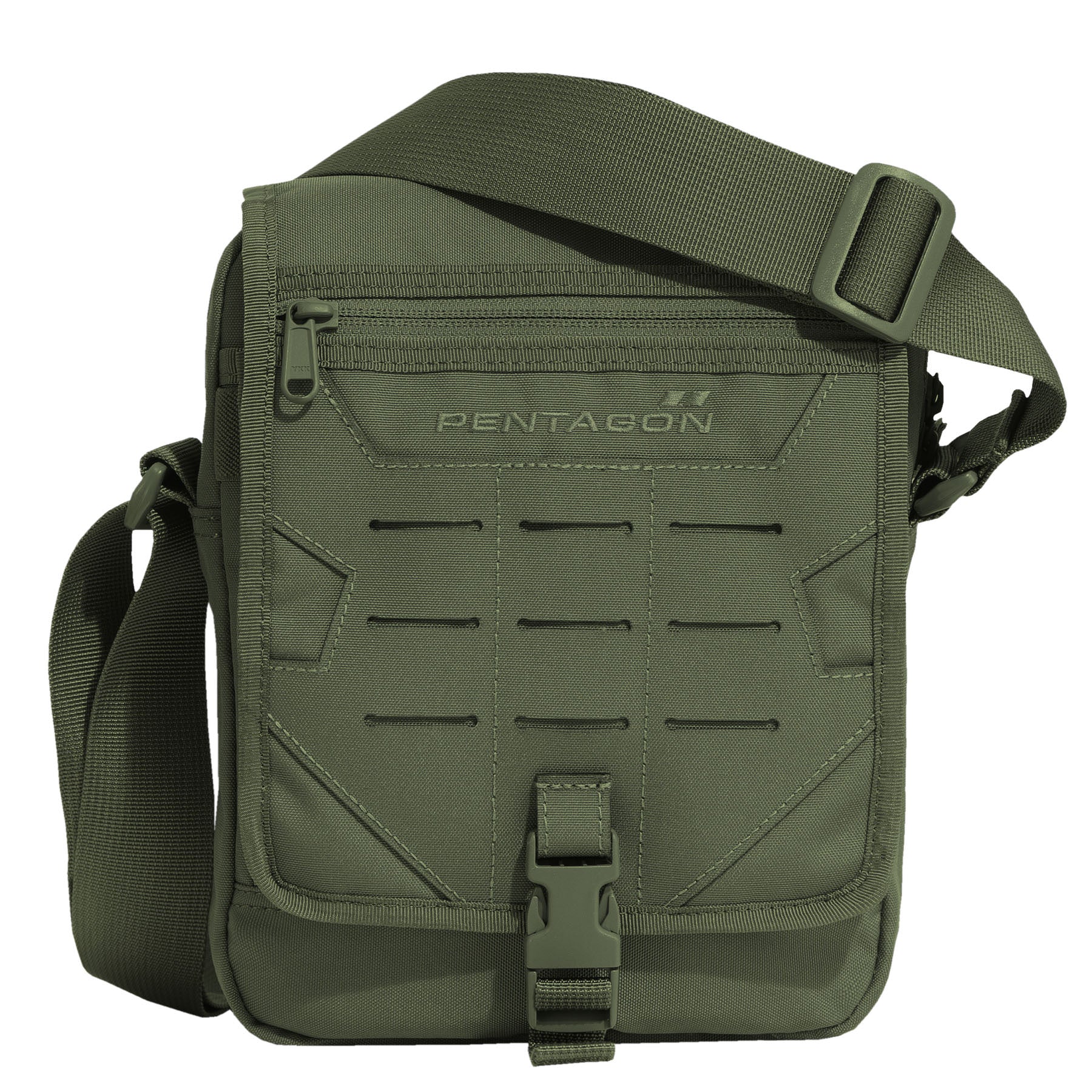 messenger bag di pentagon chiusa olive